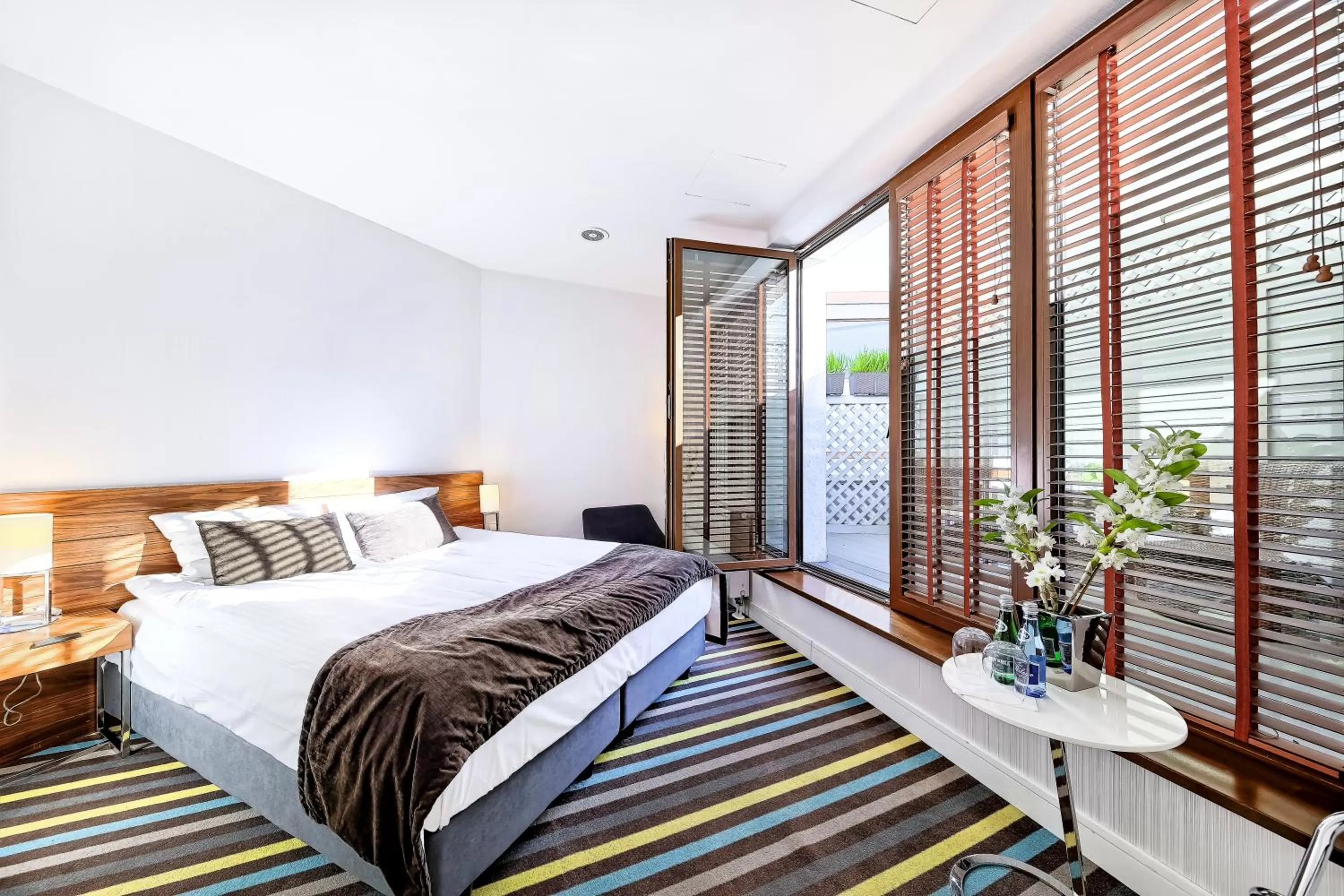 Bed in Bayjonn Boutique Hotel