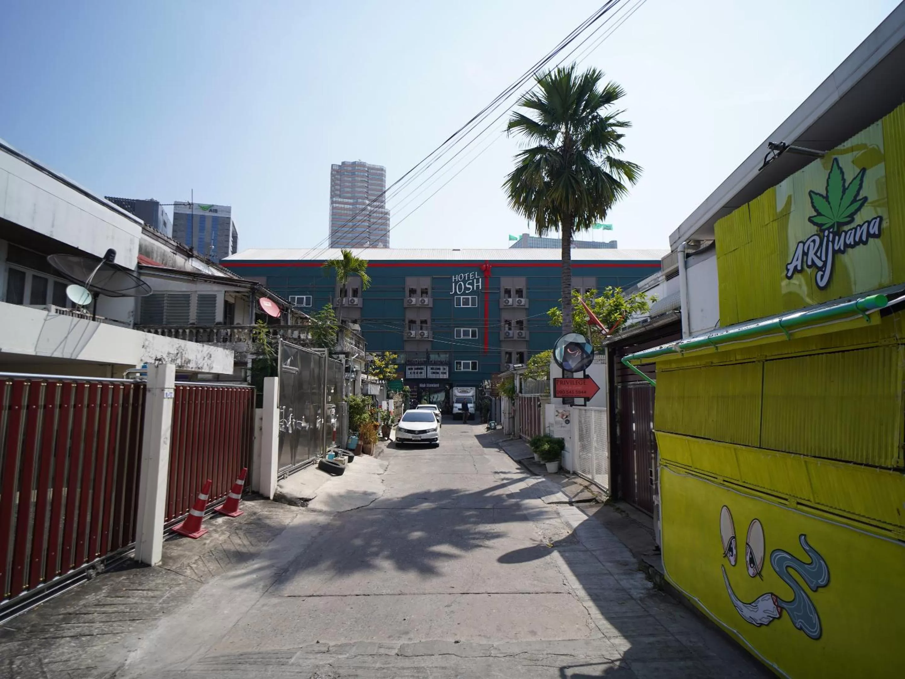 Property building in Josh Hotel