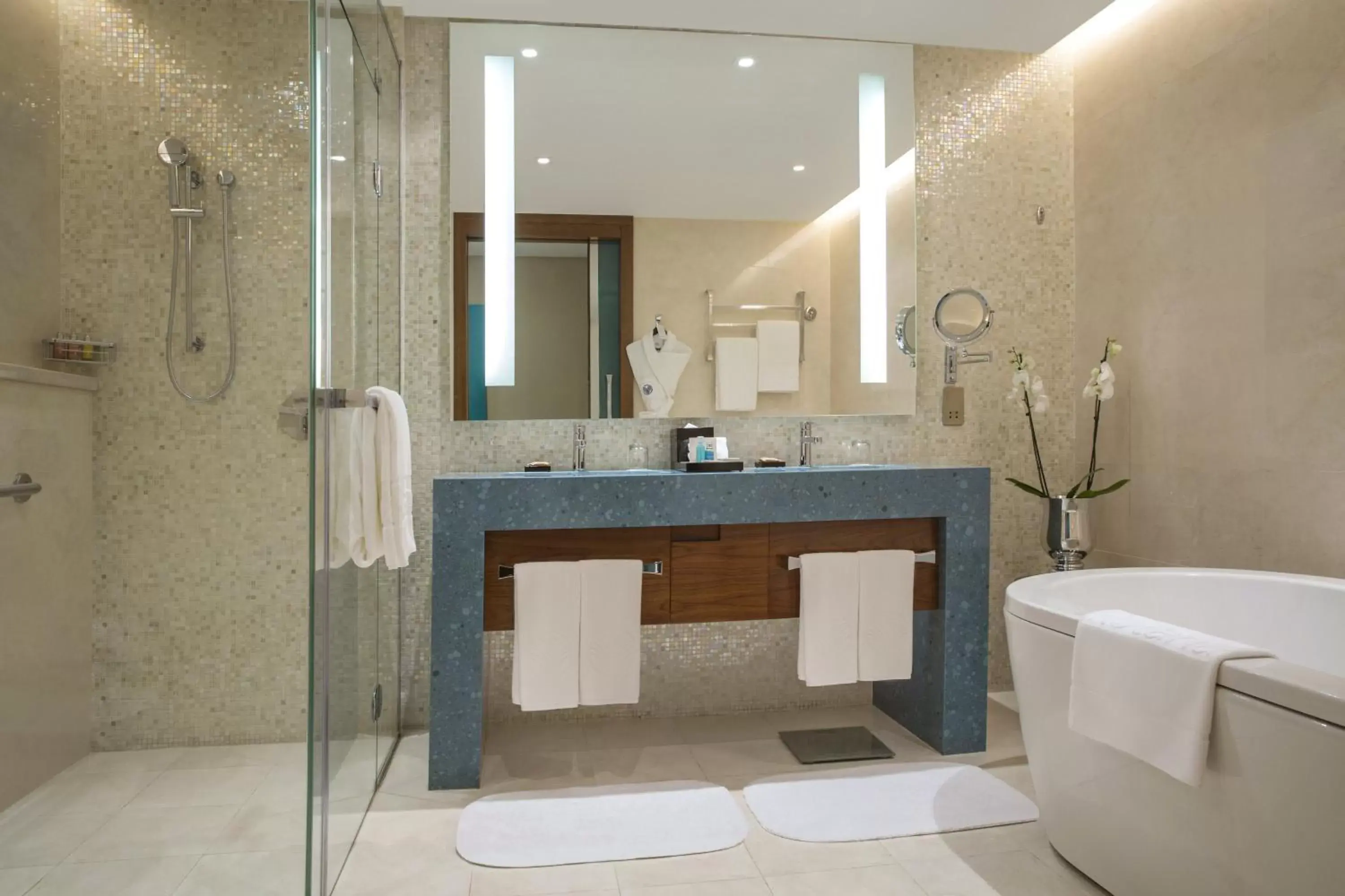 Bathroom in Rosh Rayhaan by Rotana