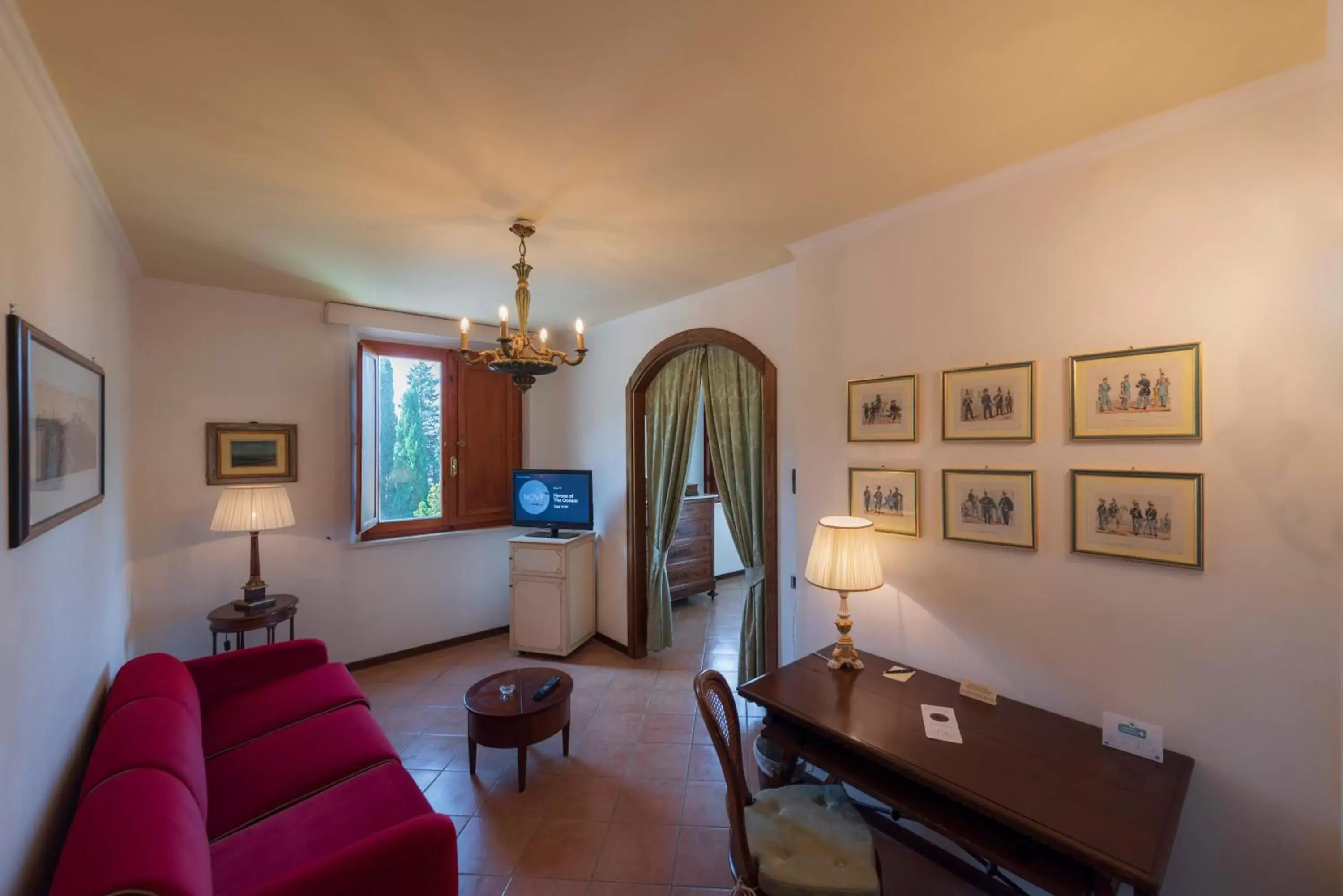 Living room, Seating Area in Villa Scacciapensieri Boutique Hotel