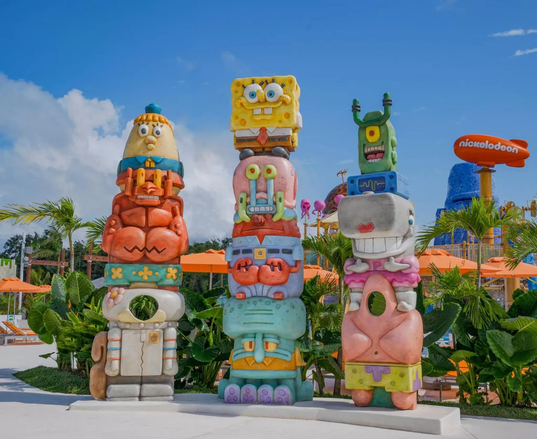 Children play ground in Nickelodeon Hotels & Resorts Riviera Maya All Inclusive