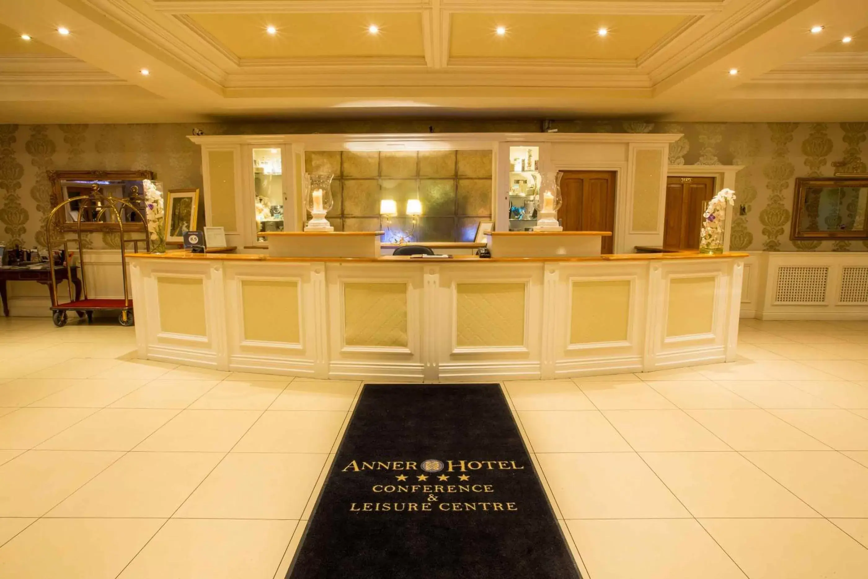 Lobby or reception, Lobby/Reception in Anner Hotel