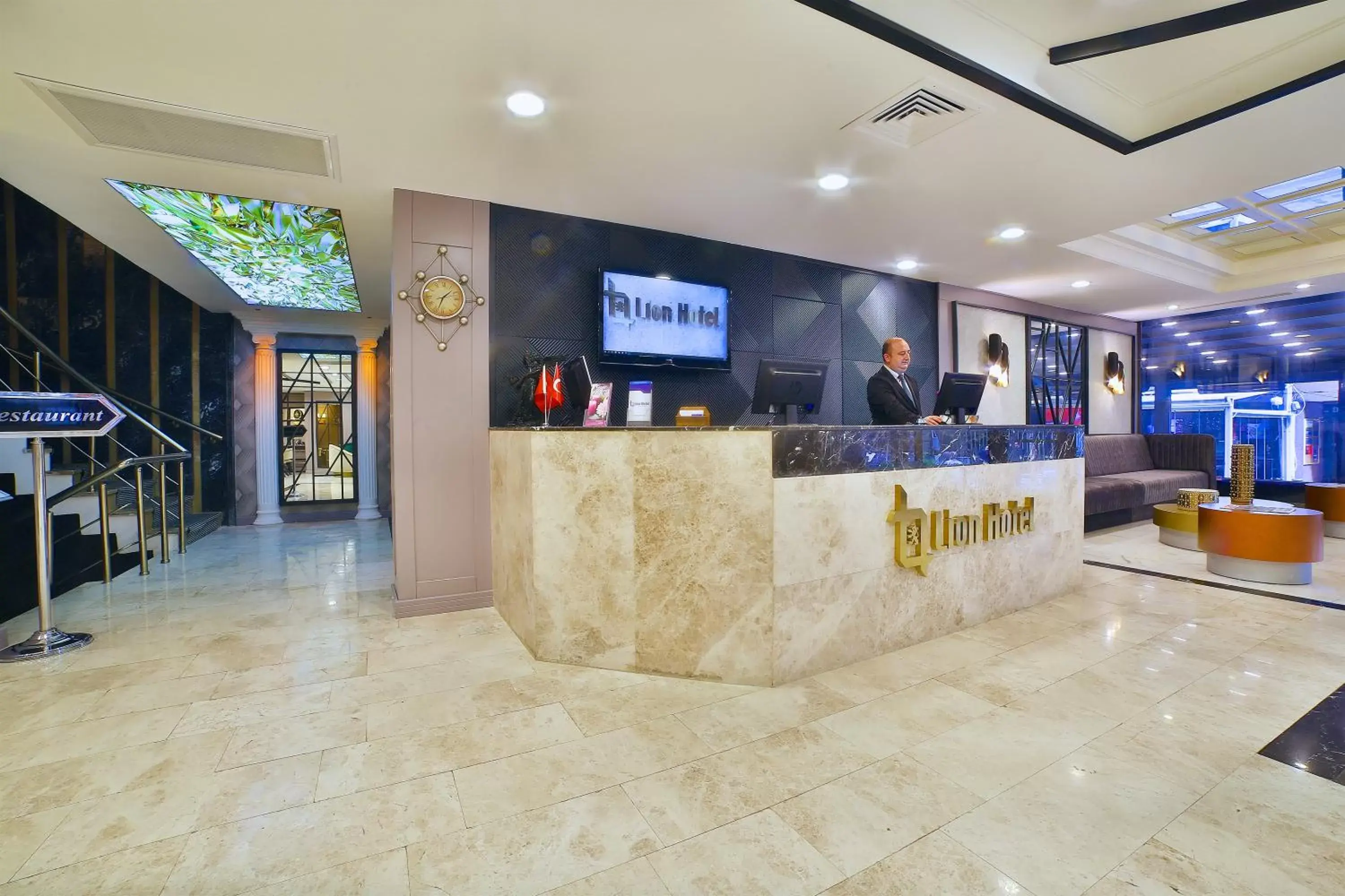 Lobby or reception, Lobby/Reception in Four Sides Taksim Lion Hotel&Spa