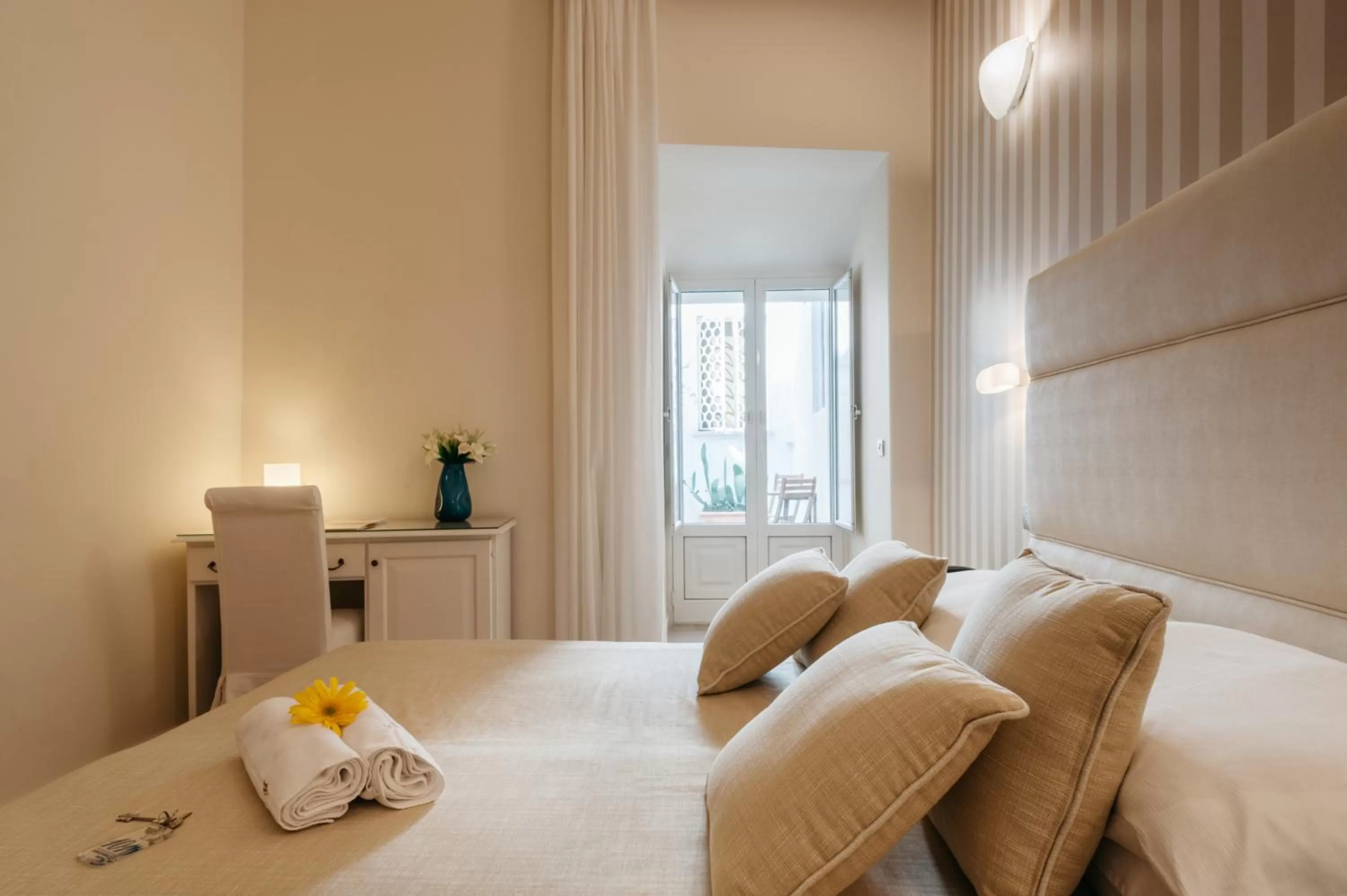 Bed in Hotel L'Arcangelo - Boutique Hotel