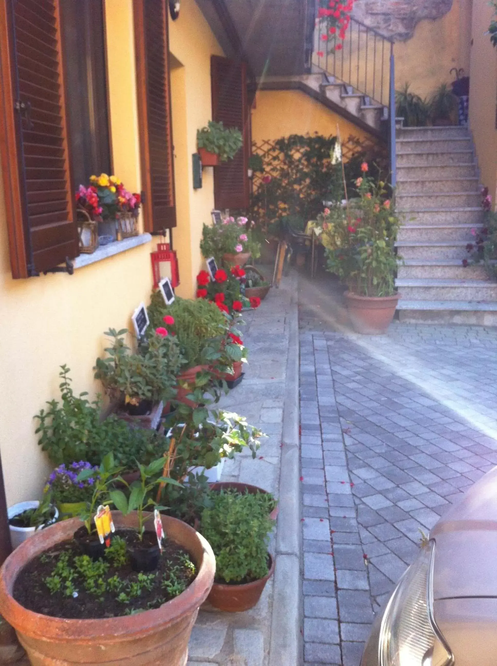 Facade/entrance in B&B Il Portico del Conte