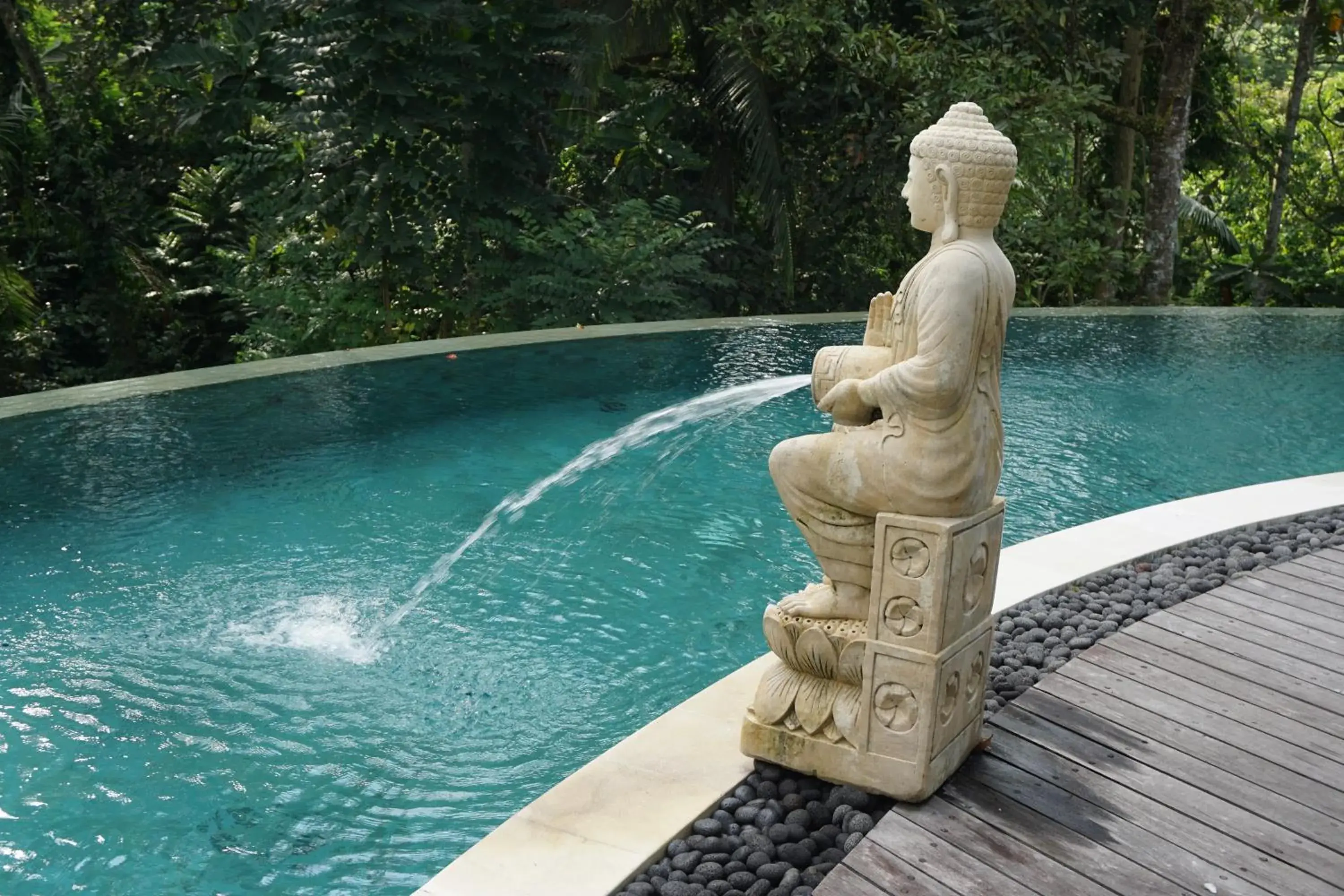 Swimming Pool in BeingSattvaa Luxury Ubud - CHSE Certified