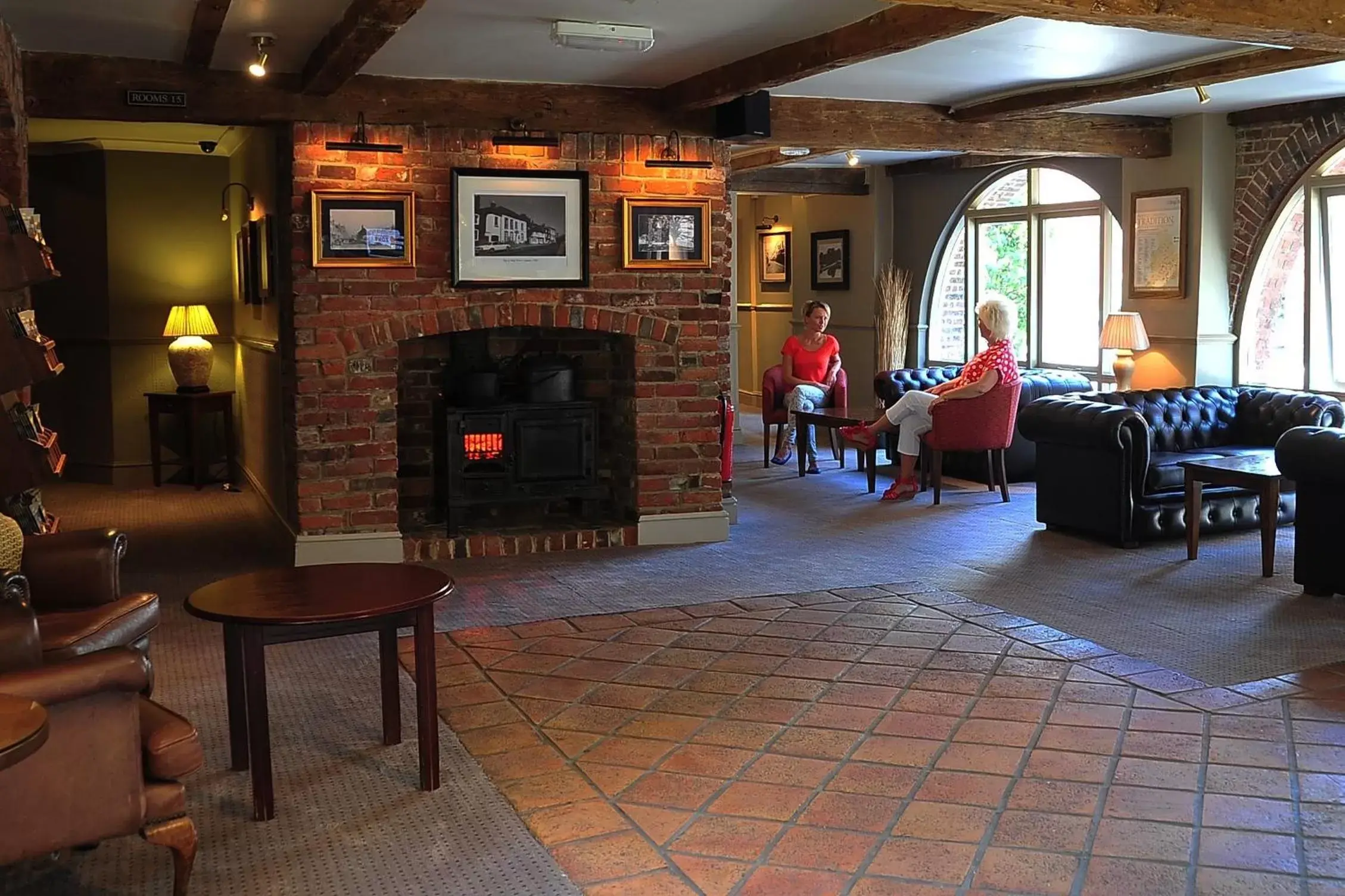 Lounge or bar in Red Lion Hotel by Greene King Inns