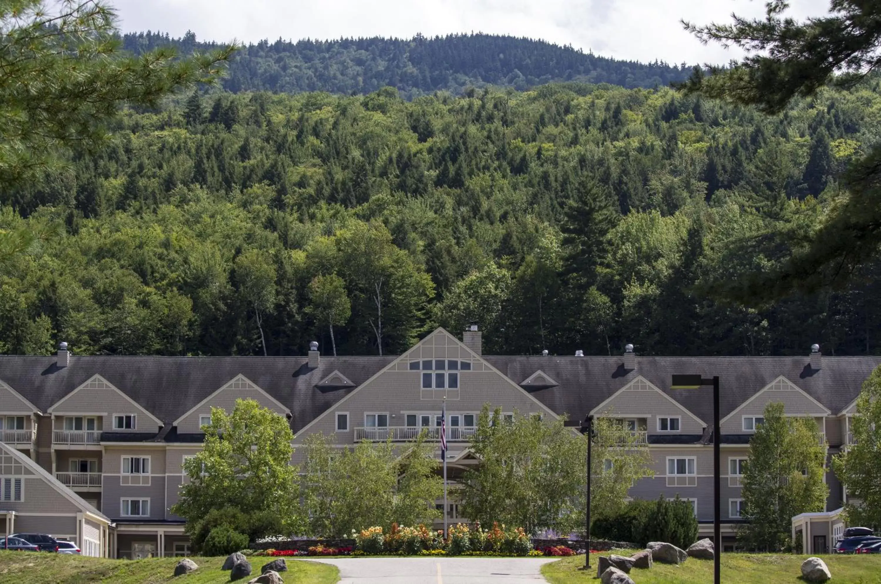 Property building in Grand Summit Hotel at Attitash Property building in Grand Summit Hotel at Attitash