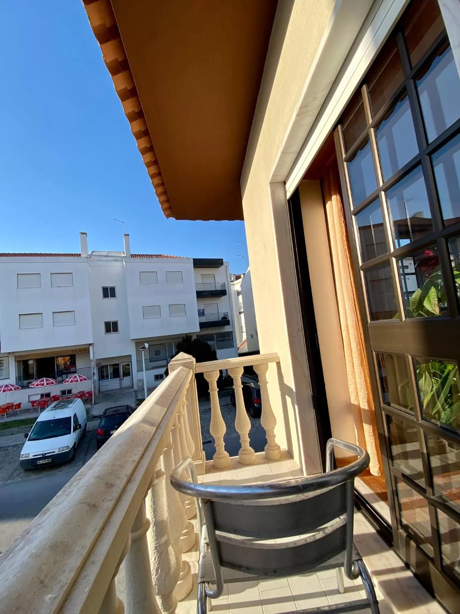 Balcony/Terrace in Spray B&B Sitio in Nazare Mini bar, European style