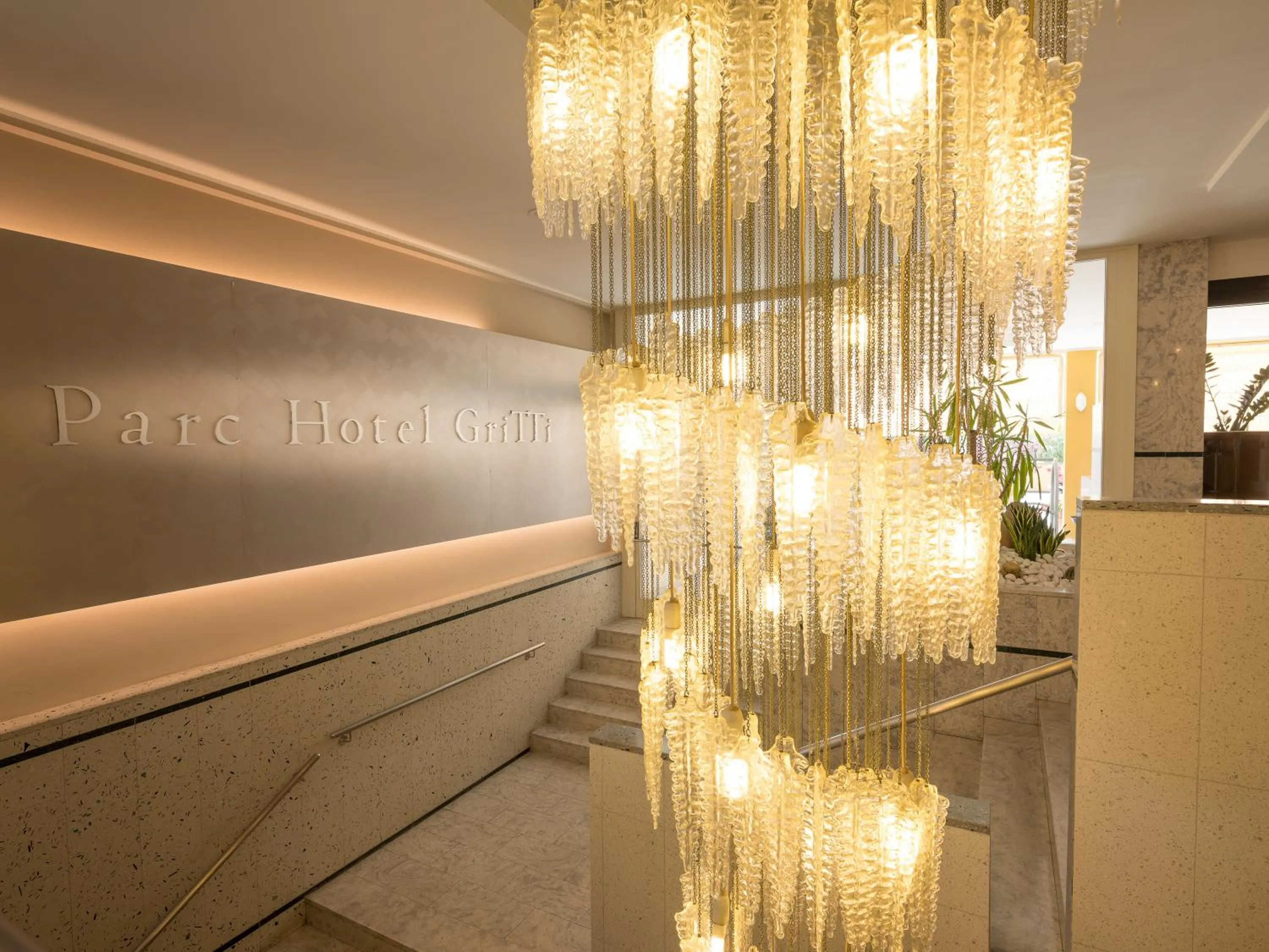 Lobby or reception in Parc Hotel Gritti