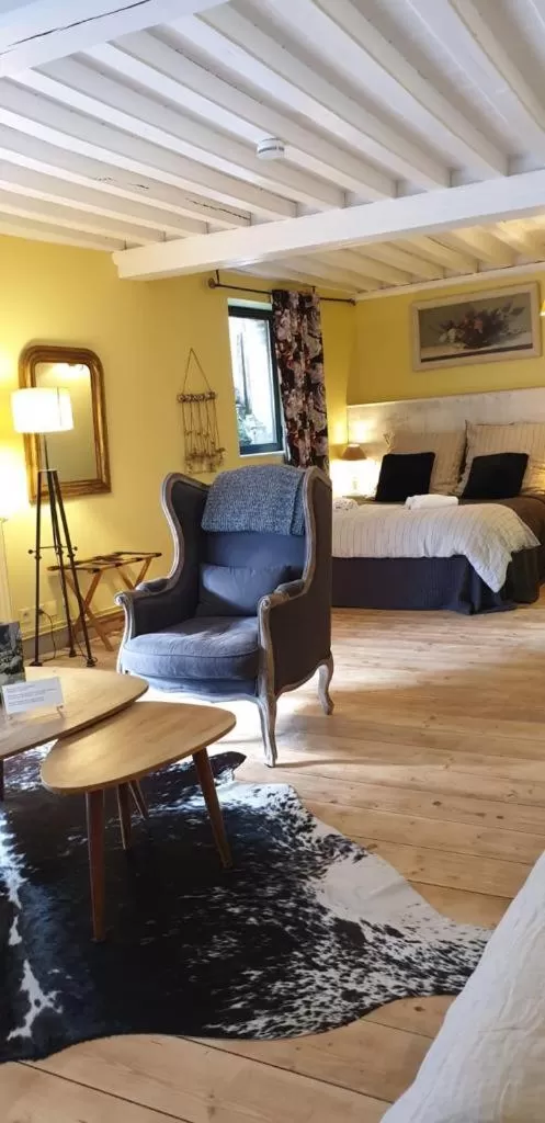 Bed in La Cour Sainte Catherine demeure de charme