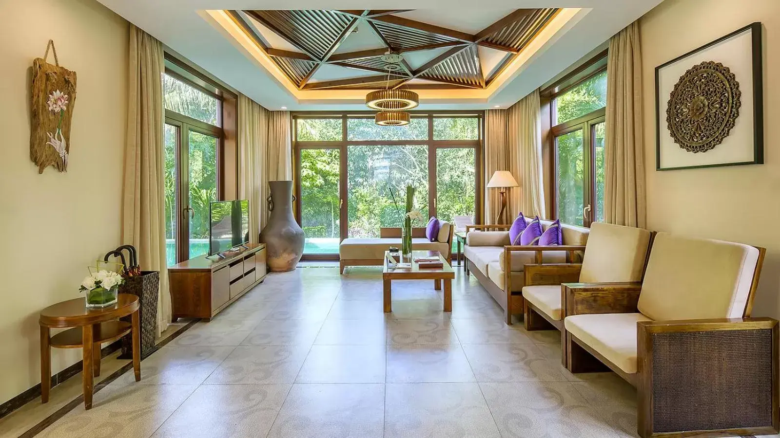 Seating Area in Sanya Yalong Bay Villas & Spa