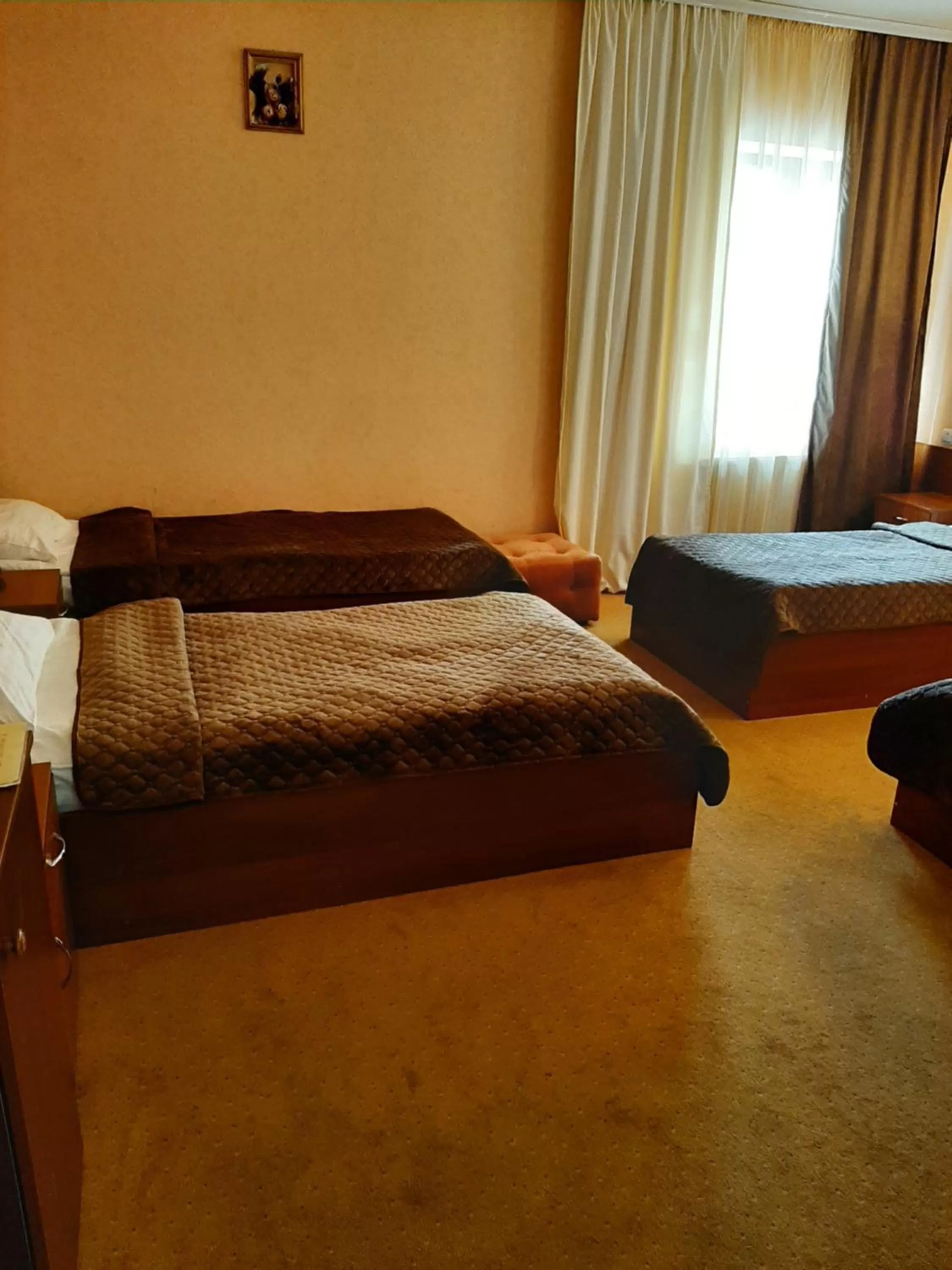 Bed in Stara Vezha Hotel