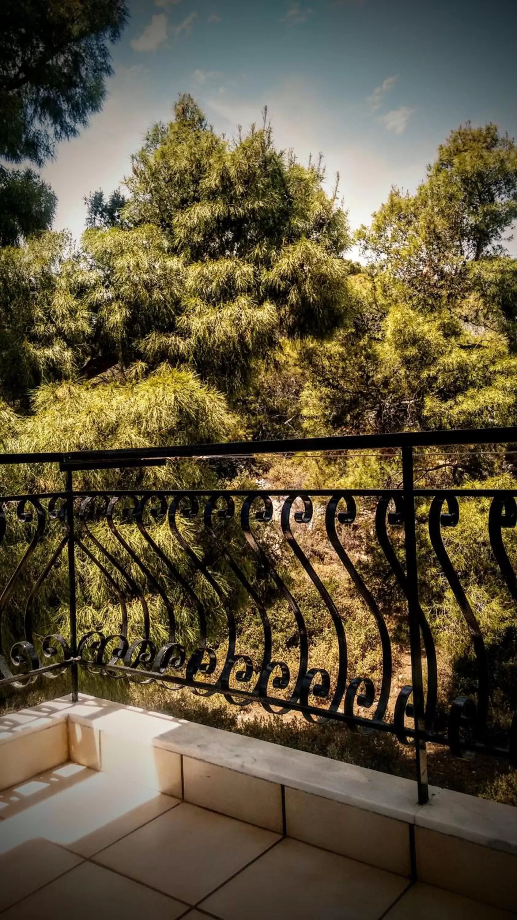 Balcony/Terrace in Pefkides Aegina Boutique Apartments