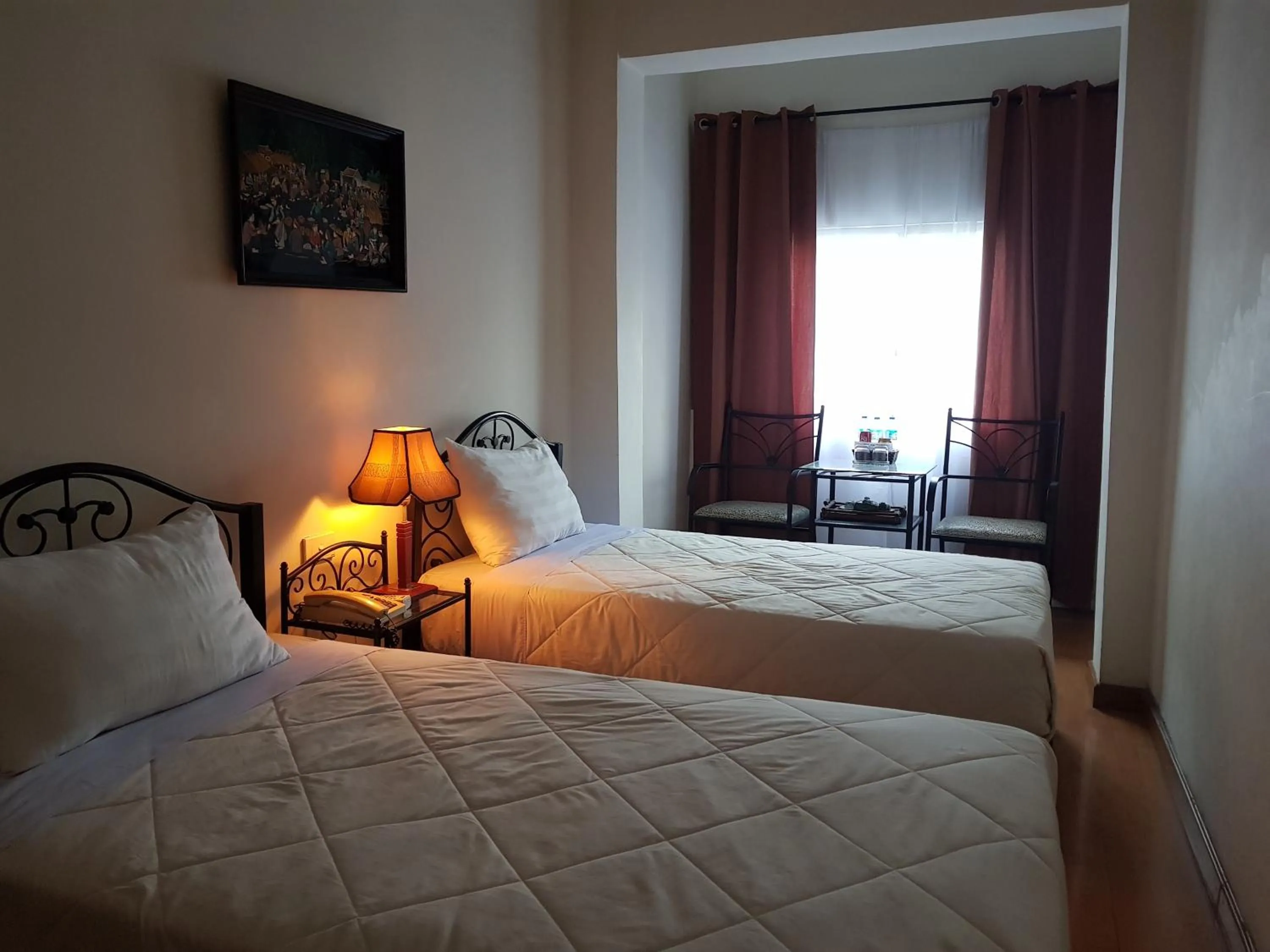 Bedroom in Memory Hotel