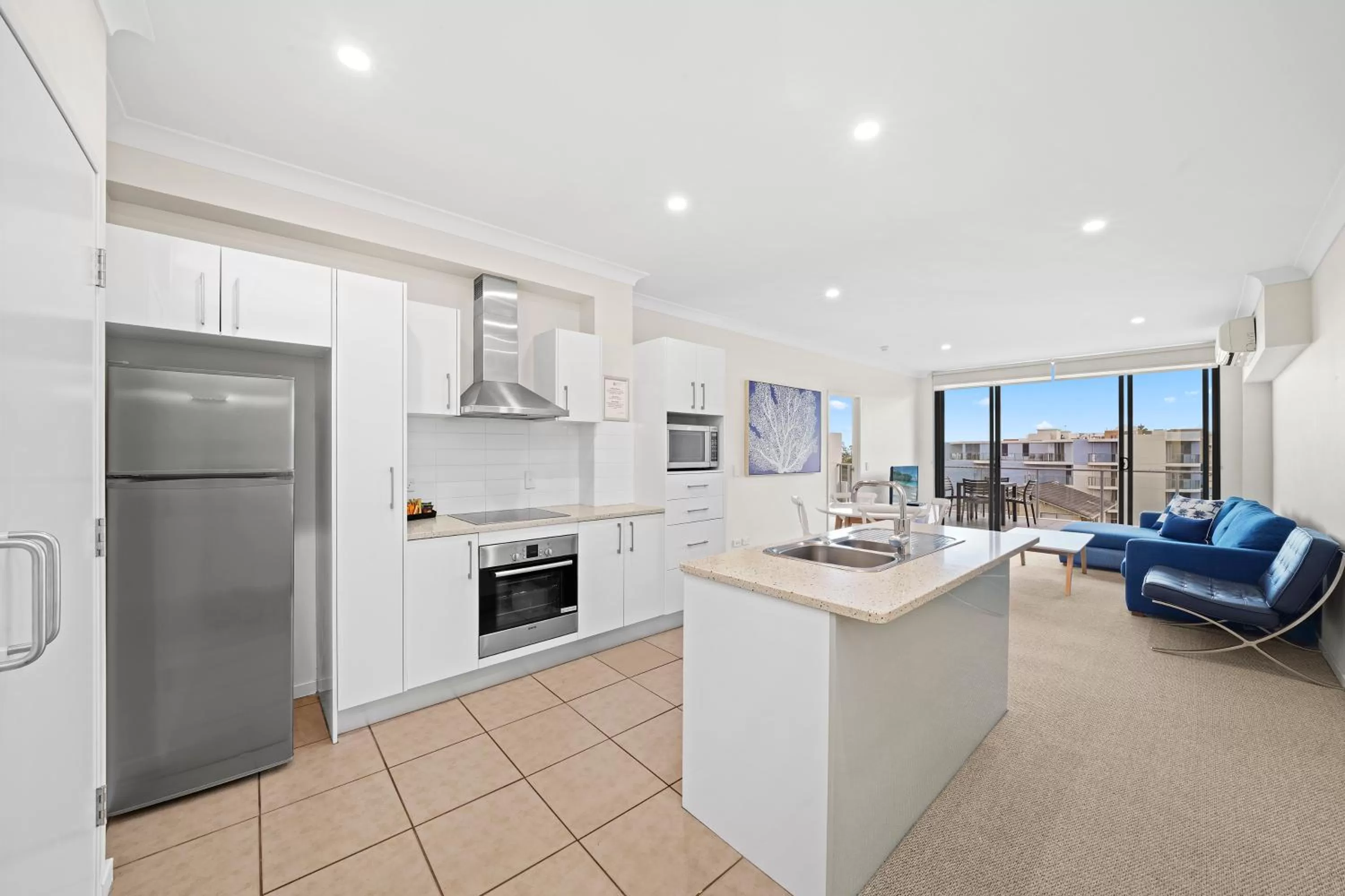 Living room in Macquarie Waters Boutique Apartment Hotel