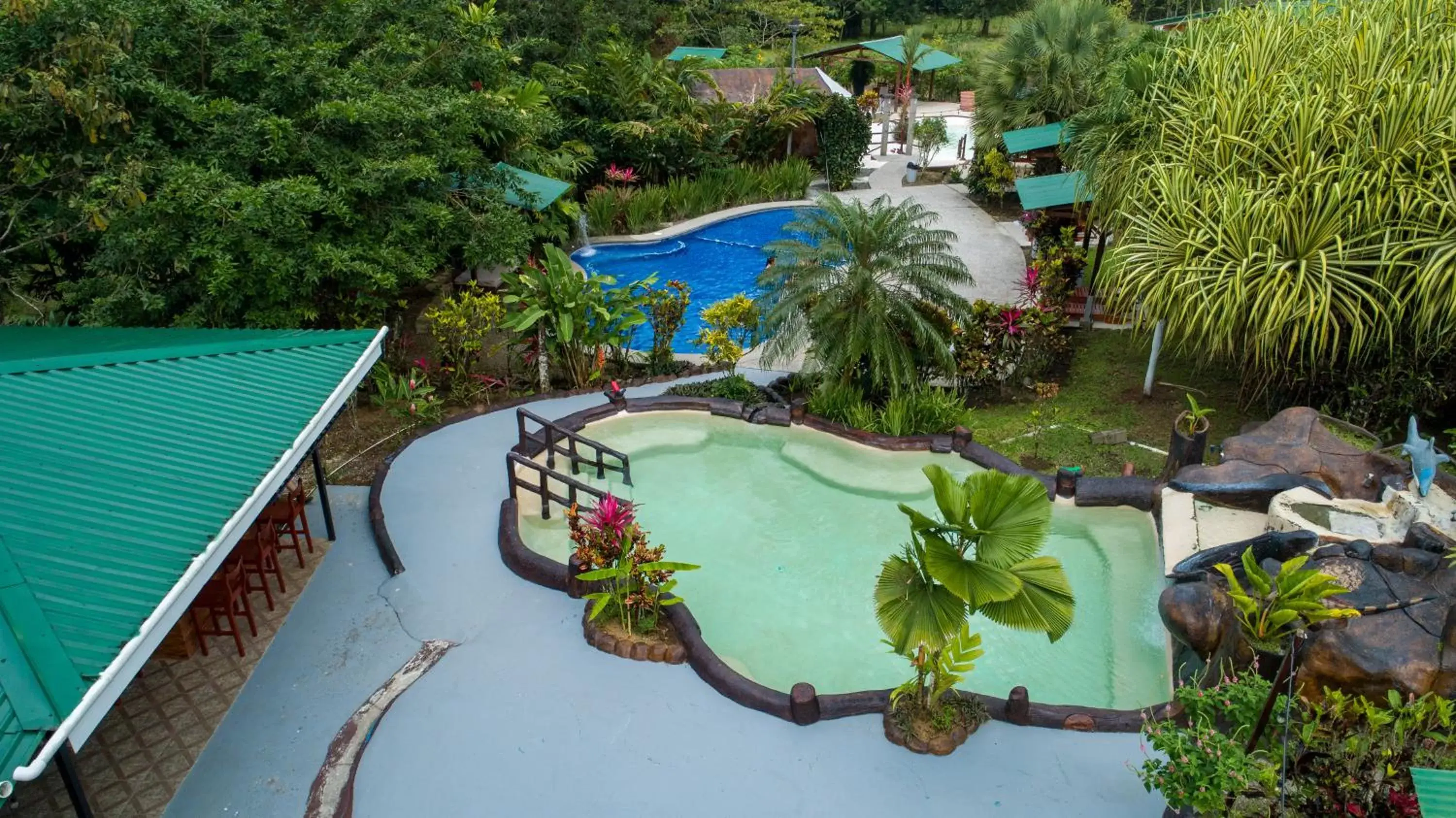 Pool View in Hotel & Hot Springs Sueño Dorado