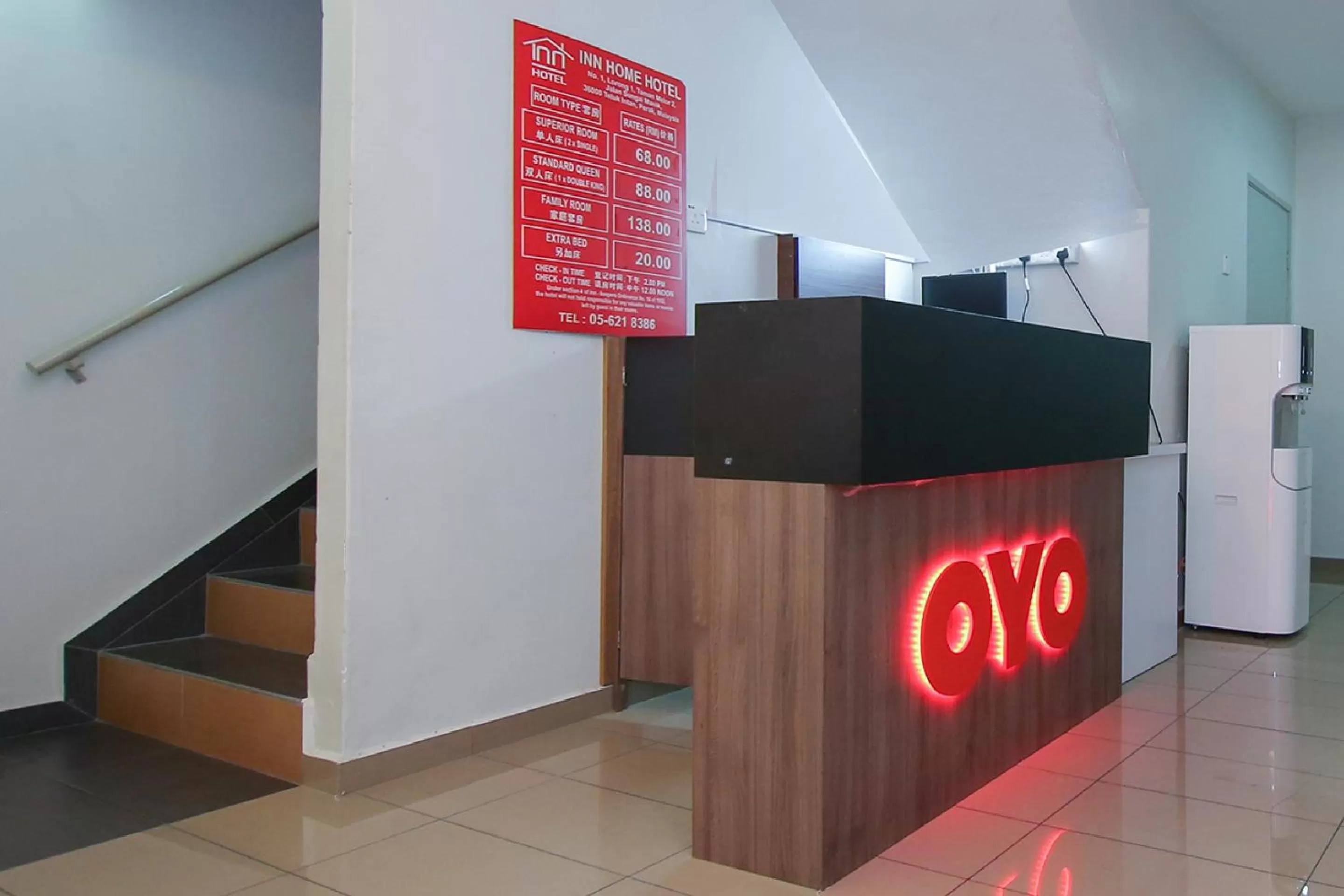 Lobby or reception, TV/Entertainment Center in OYO 89650 Inn Hotel