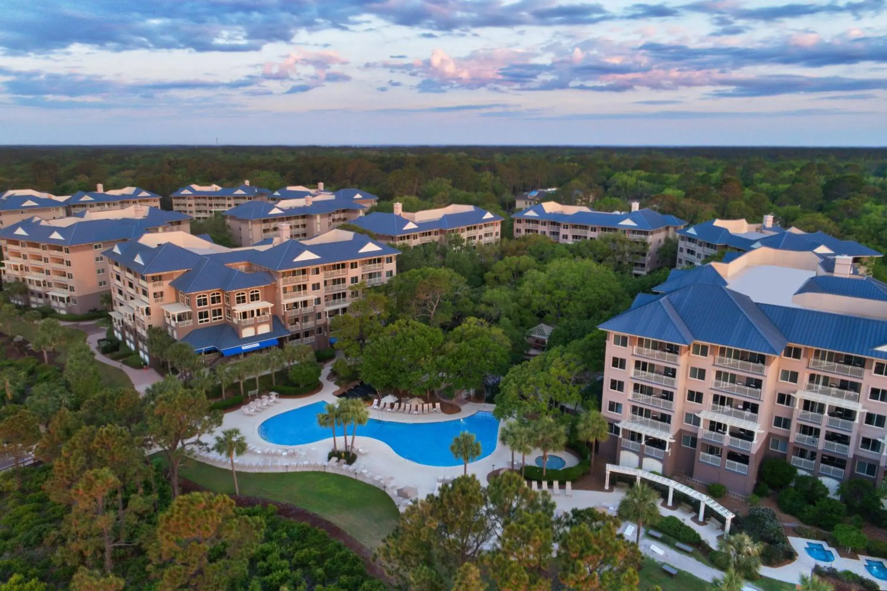 Property building, Bird's-eye View in Marriott's Grande Ocean