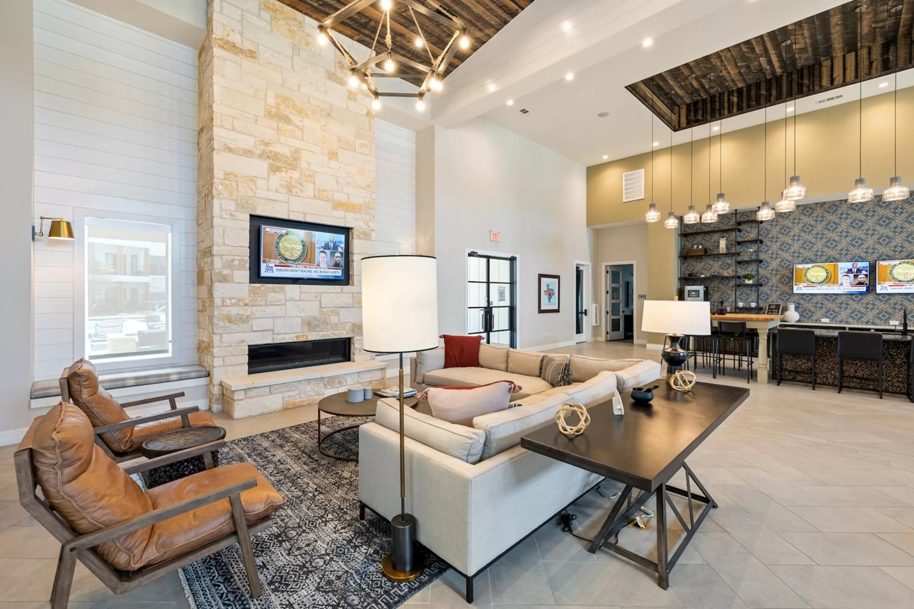 Communal lounge/ TV room in Kasa Southeast-Airport Austin