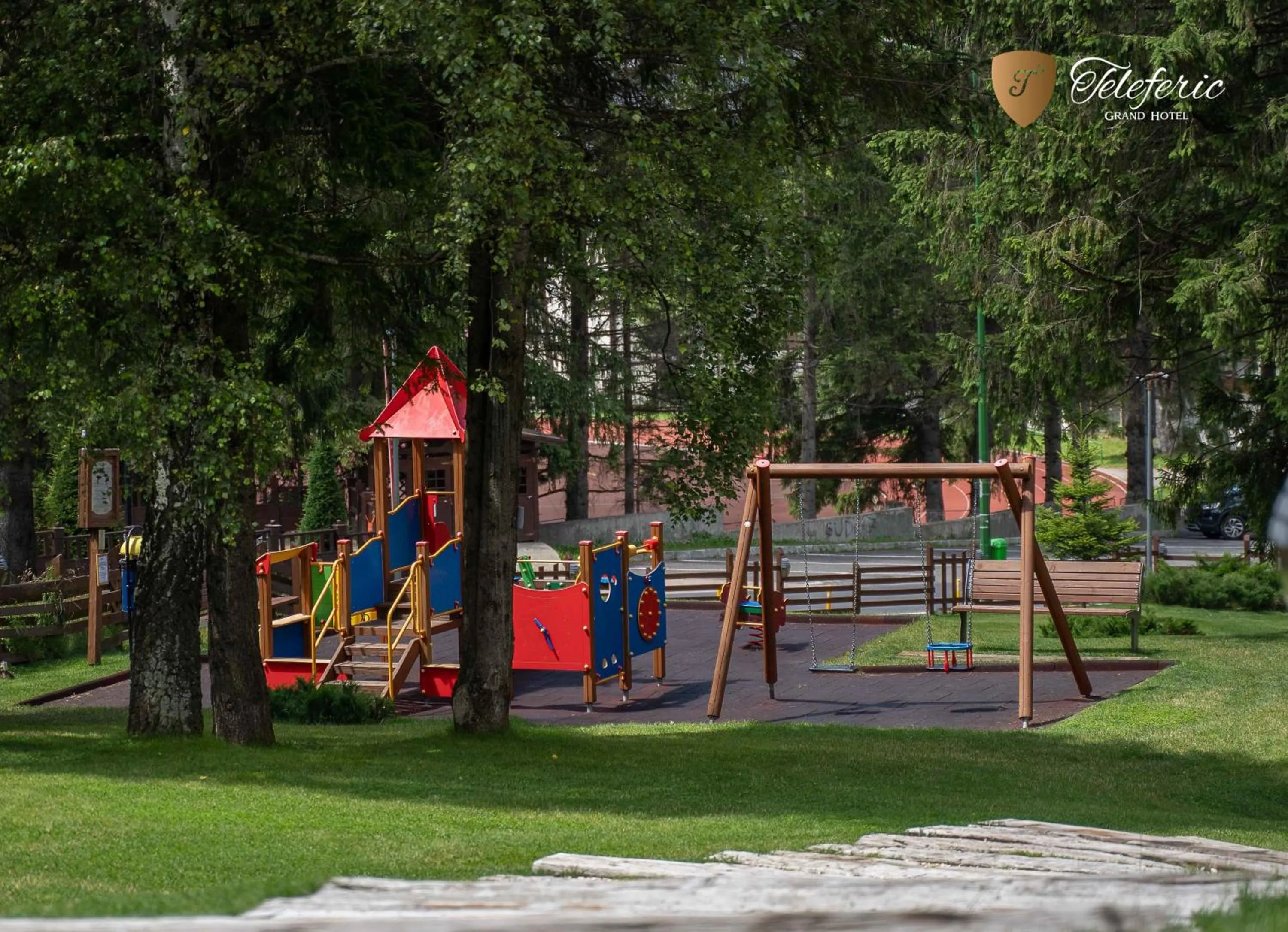 Children play ground in Teleferic Grand Hotel