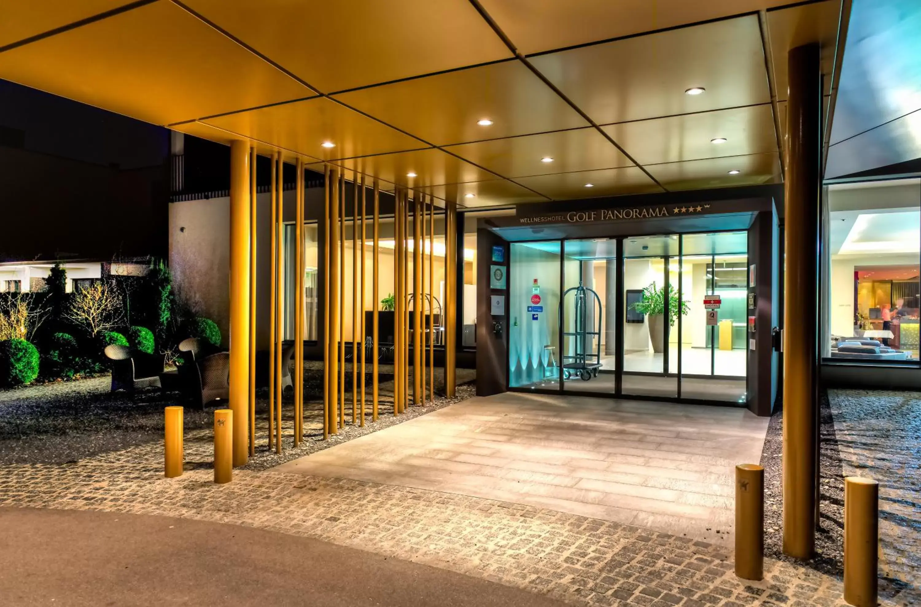 Facade/entrance in Wellnesshotel Golf Panorama