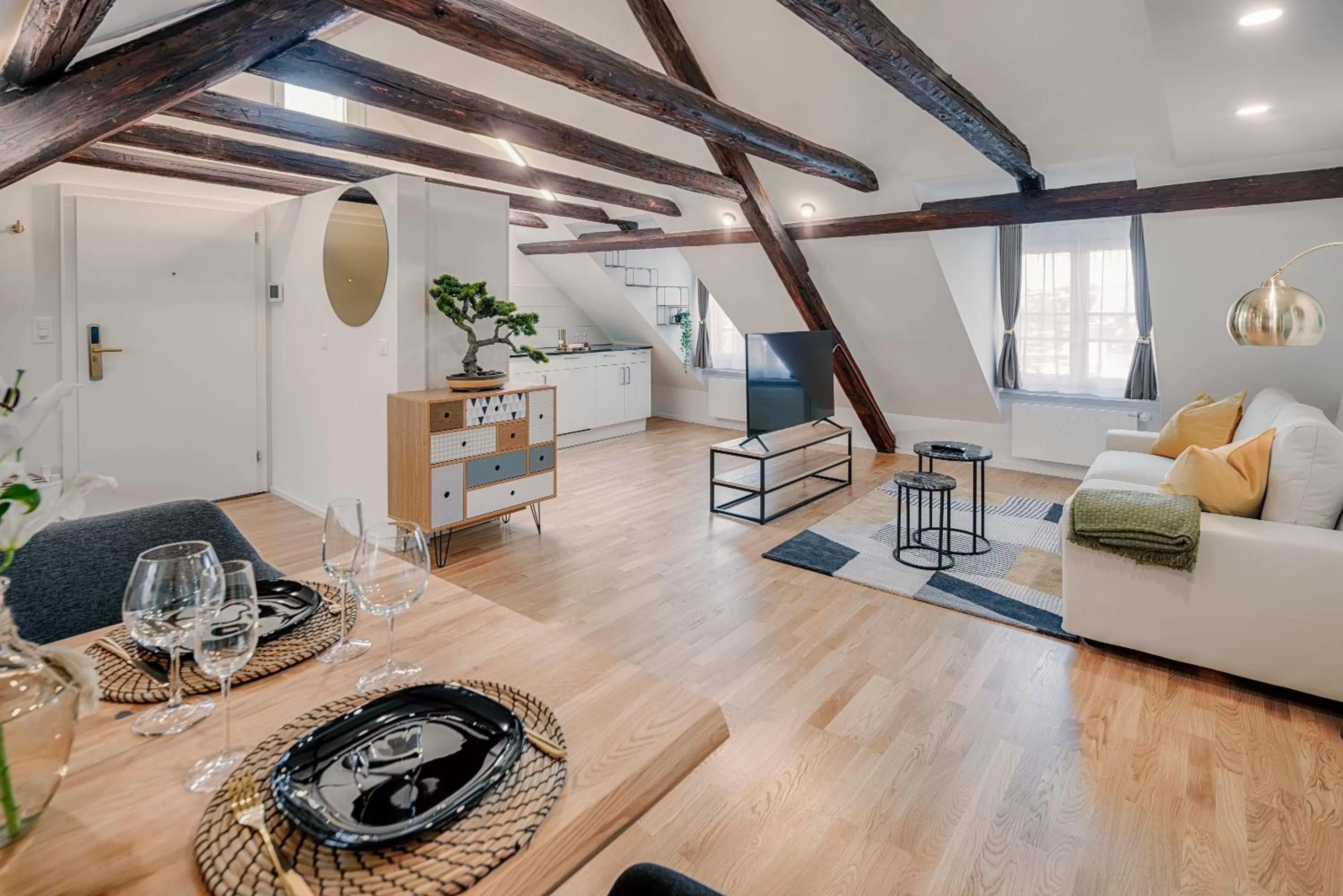 Living room in EH Apartments Jupiter