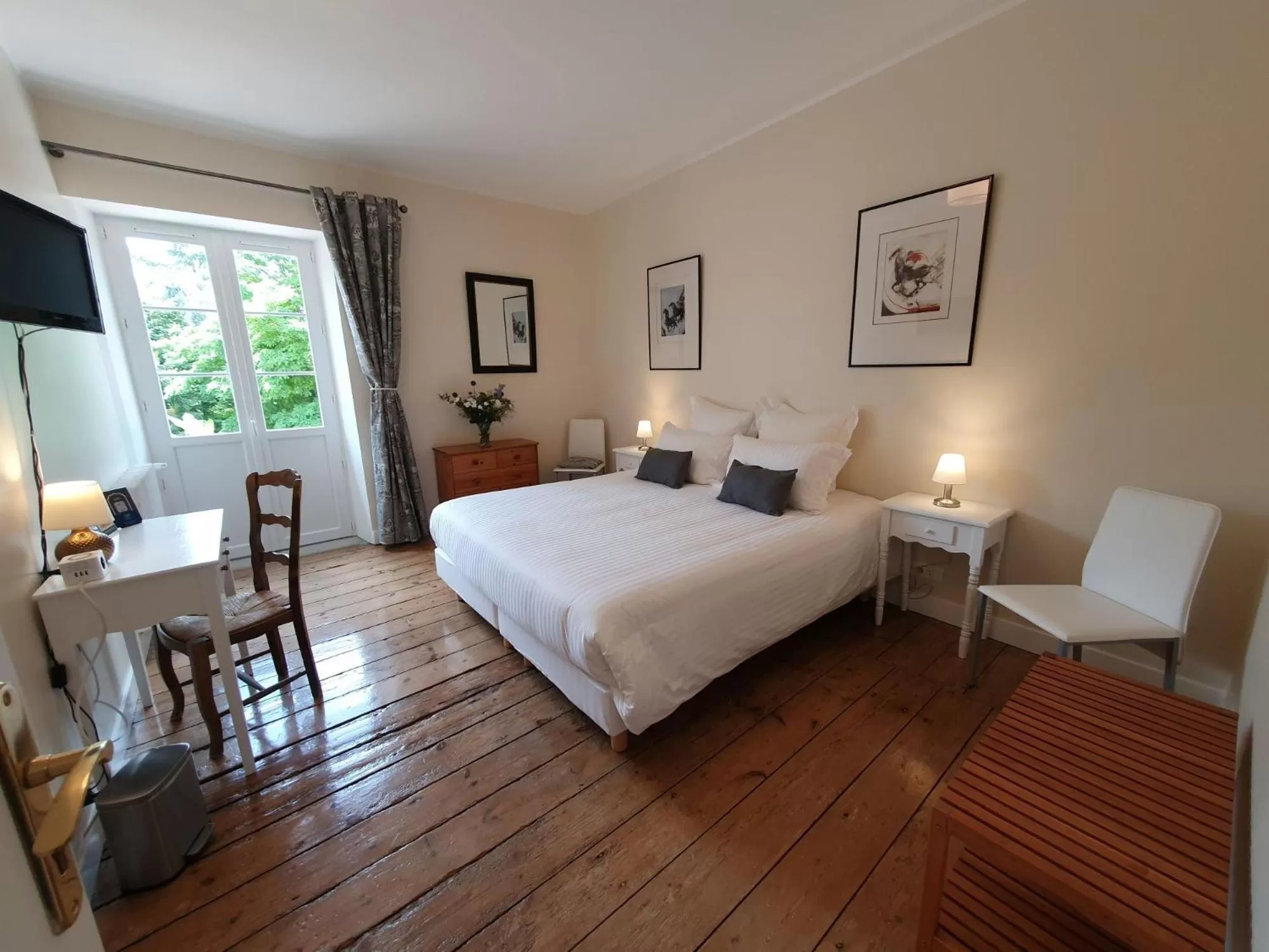 Bed in Le Rodin Bazas