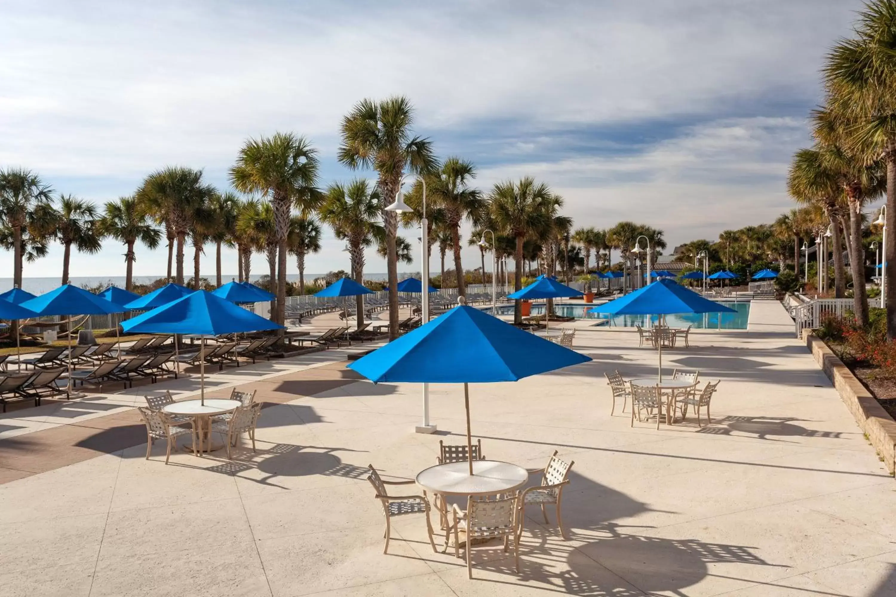 Swimming pool, Beach in Marriott Myrtle Beach Resort & Spa at Grande Dunes