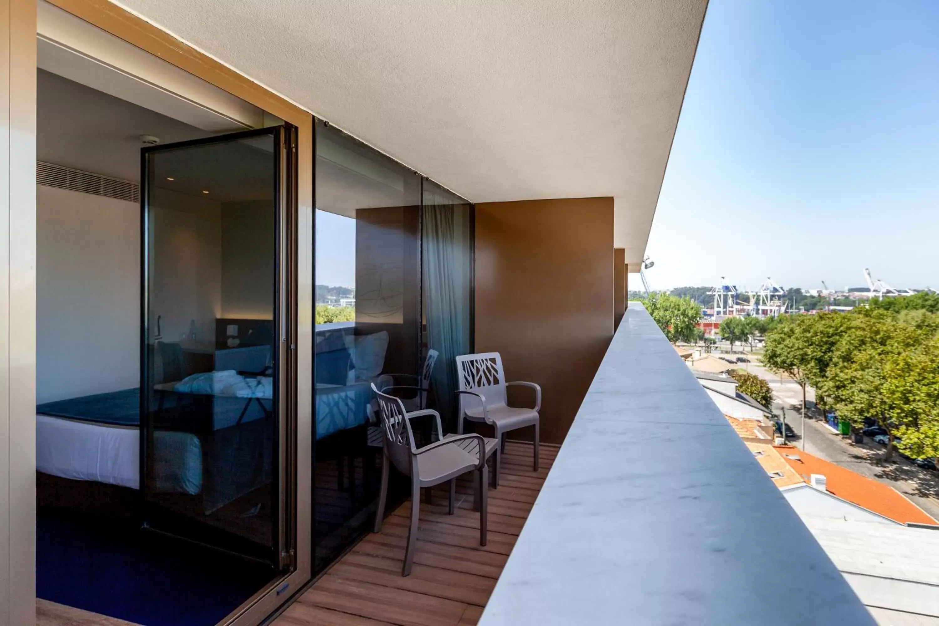 Balcony/Terrace in Sea Porto Hotel