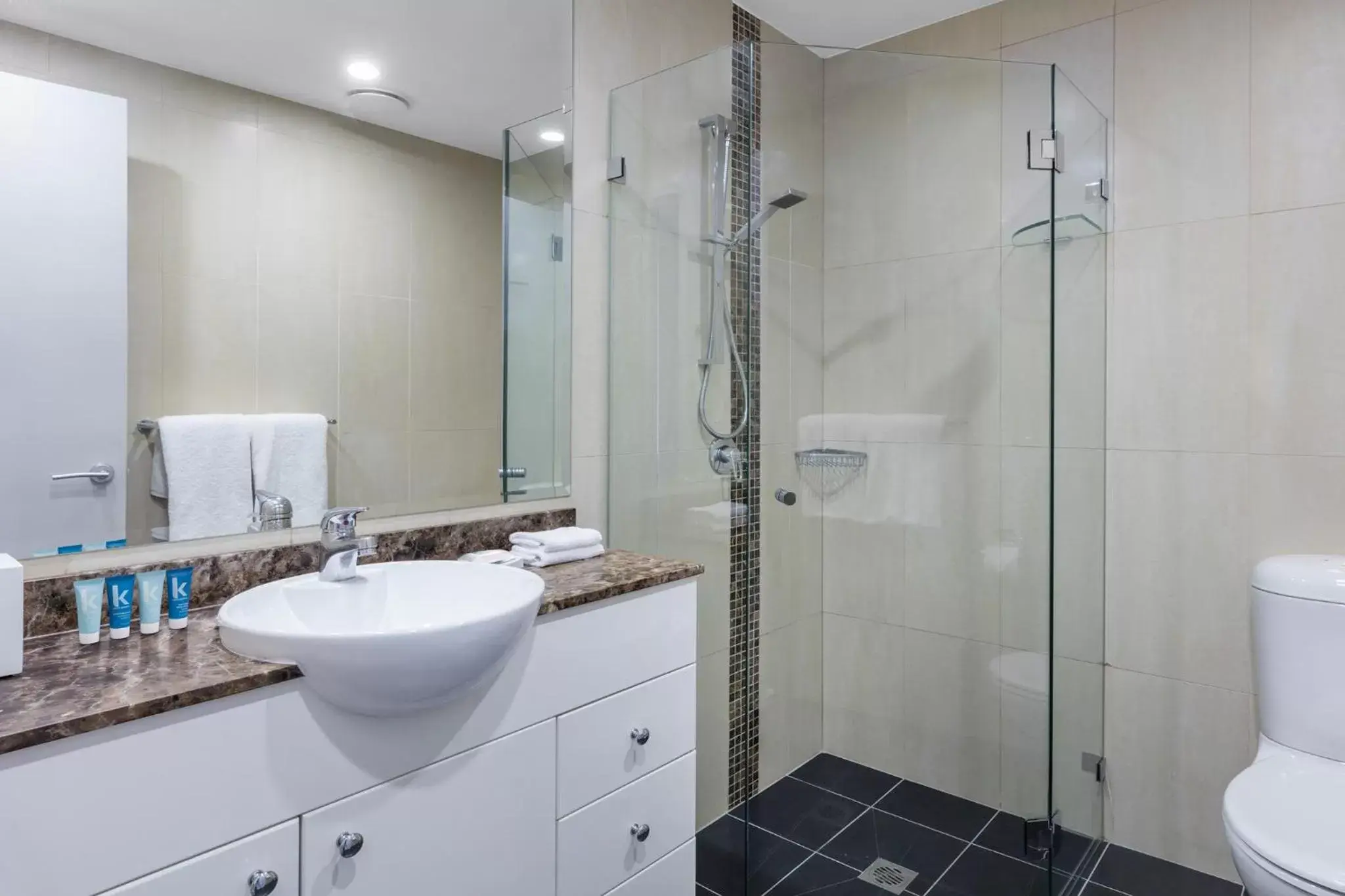 Bathroom in Meriton Suites Pitt Street, Sydney