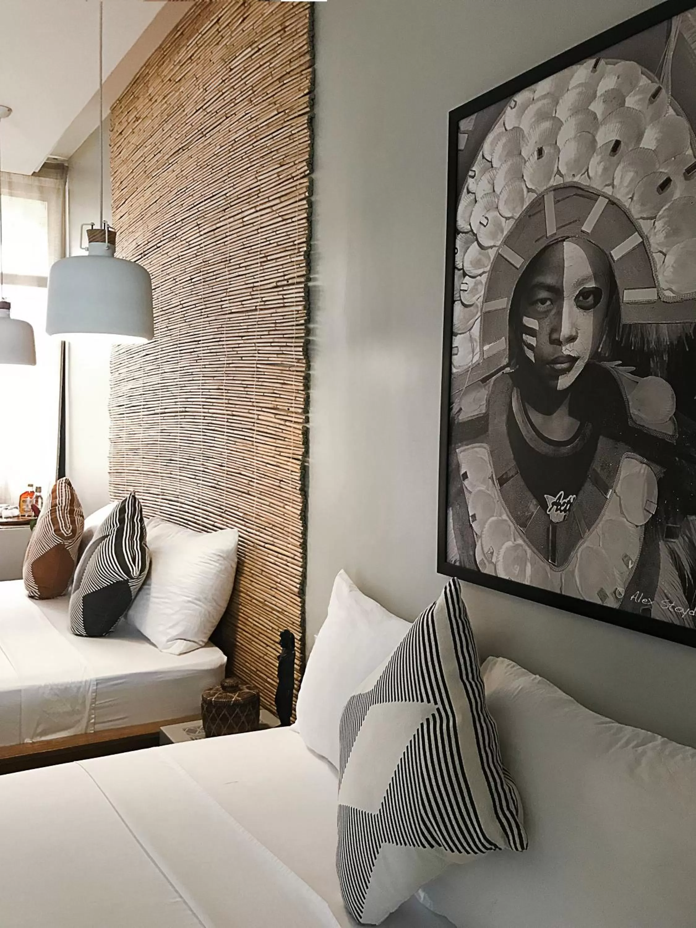 Bed in Mahi Mahi Dive Resort