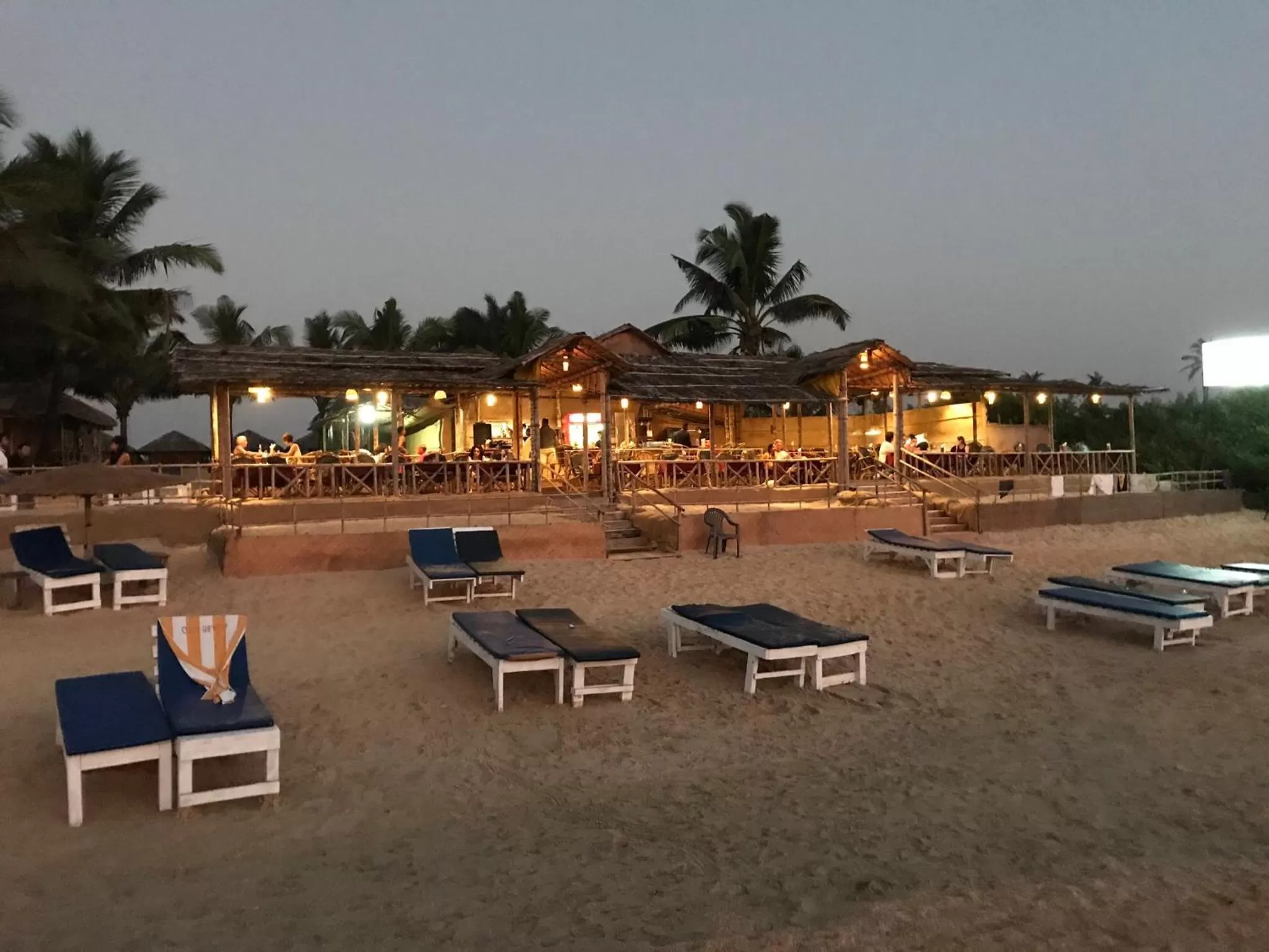Blue Corner Beach Huts & Restaurant