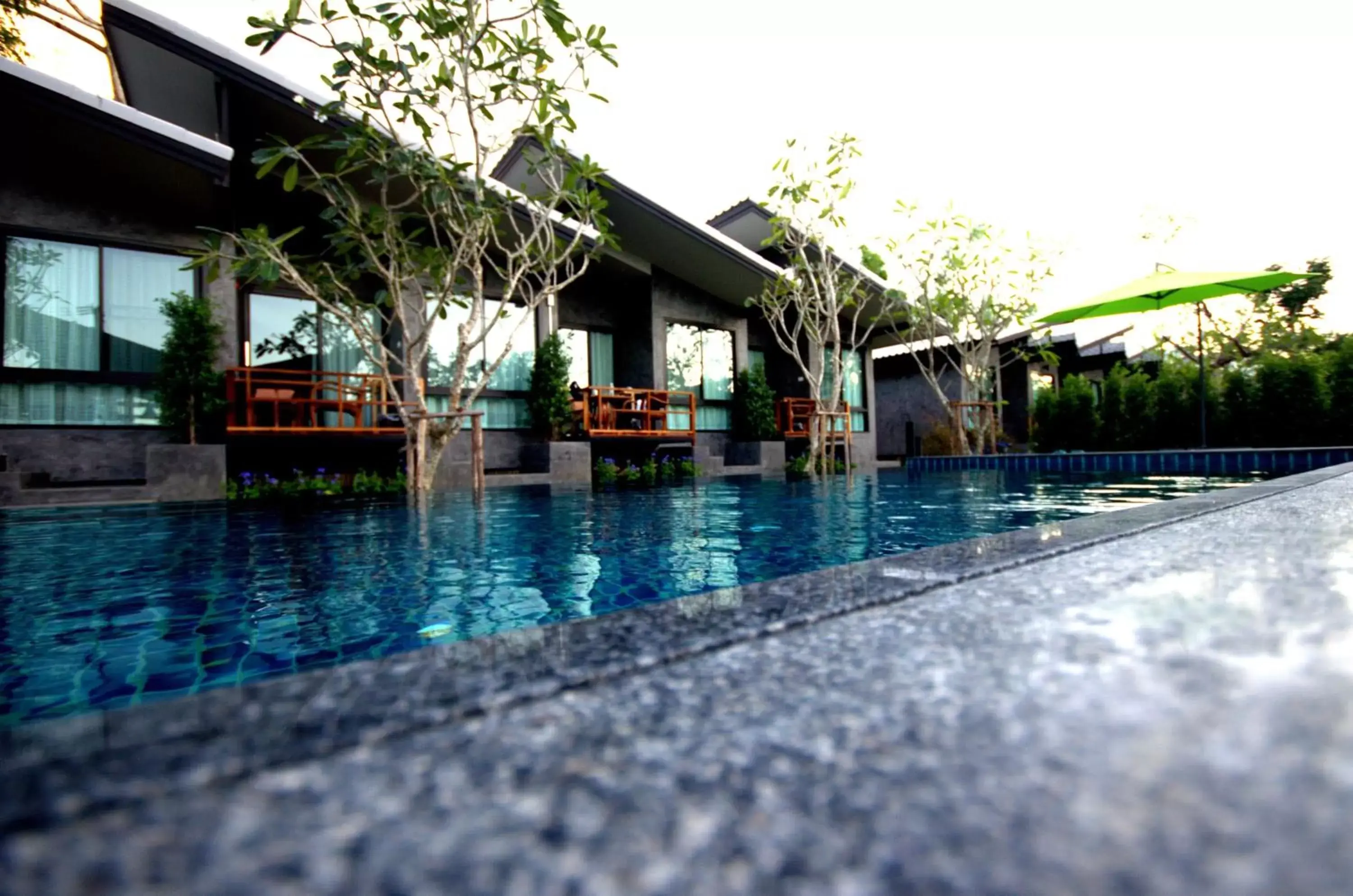 Deluxe Twin Room with Pool View in Family House Zen Boutique Resort Deluxe Twin Room with Pool View in Family House Zen Boutique Resort