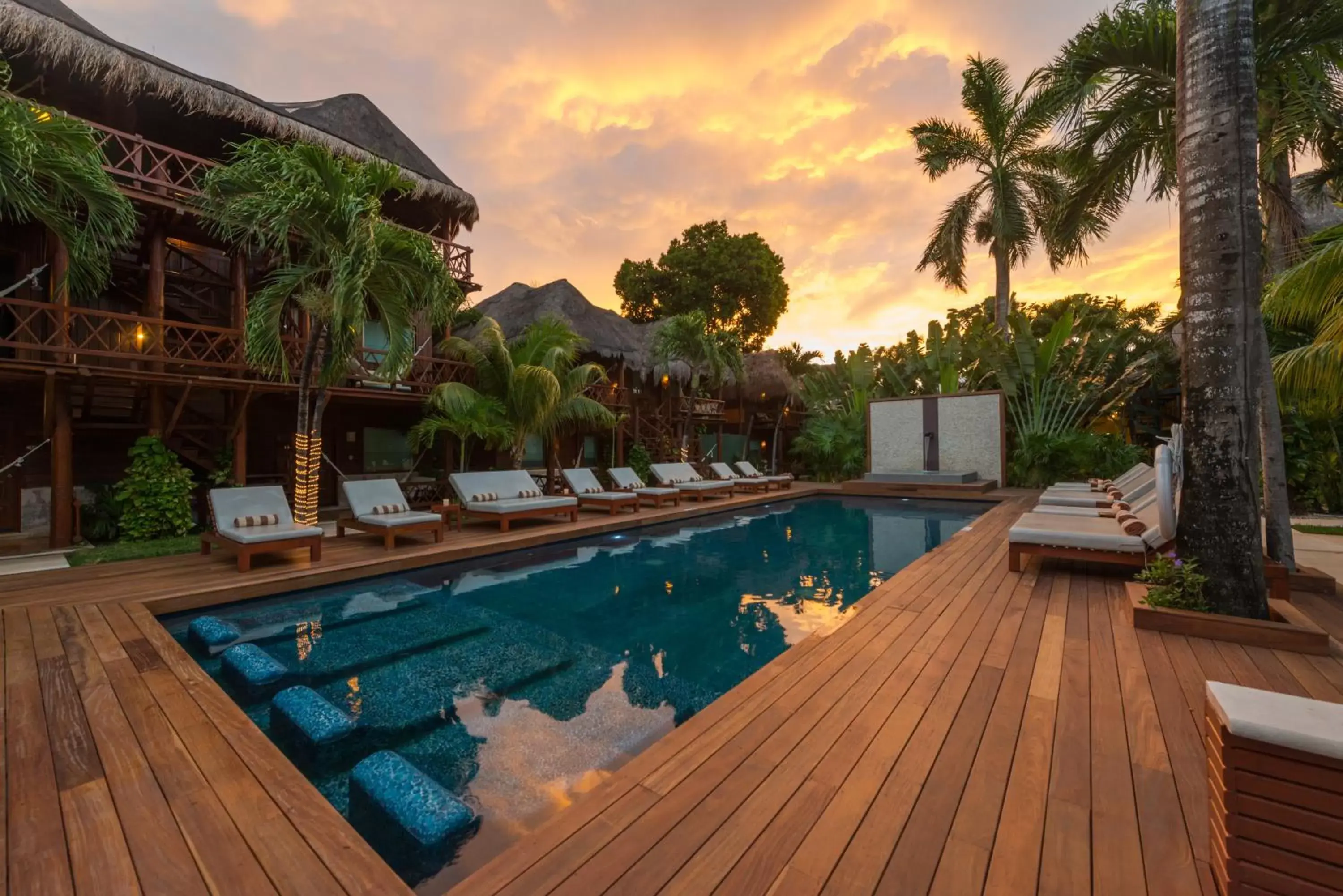 Swimming Pool in Magic Blue Spa Boutique Hotel Adults Only