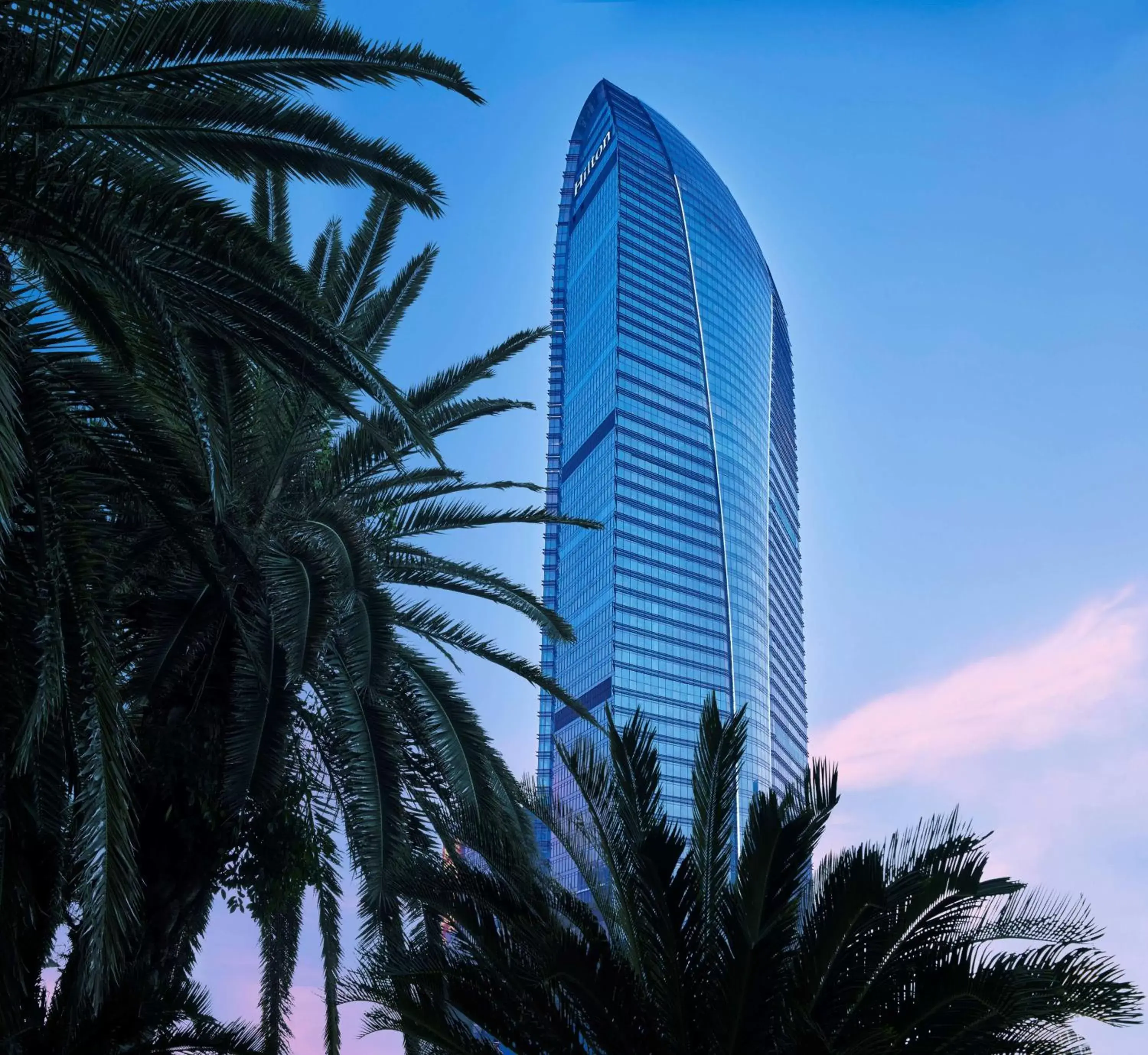 Property building in Hilton Haikou Property building in Hilton Haikou