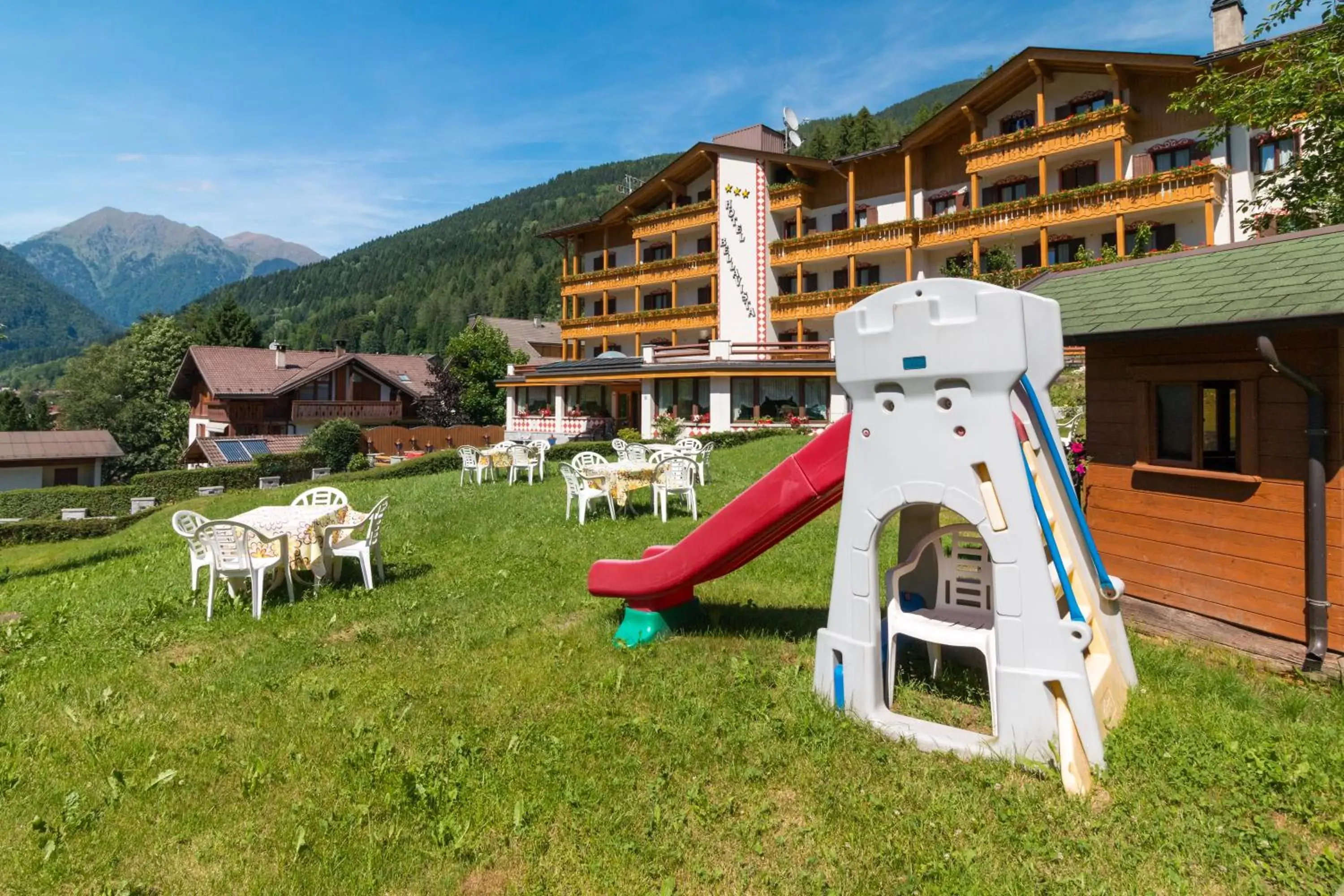 Children play ground in Hotel Bellavista