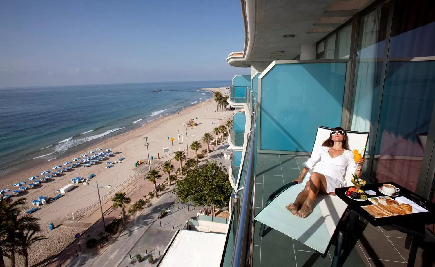 Balcony/Terrace in Hotel Allon Mediterrania