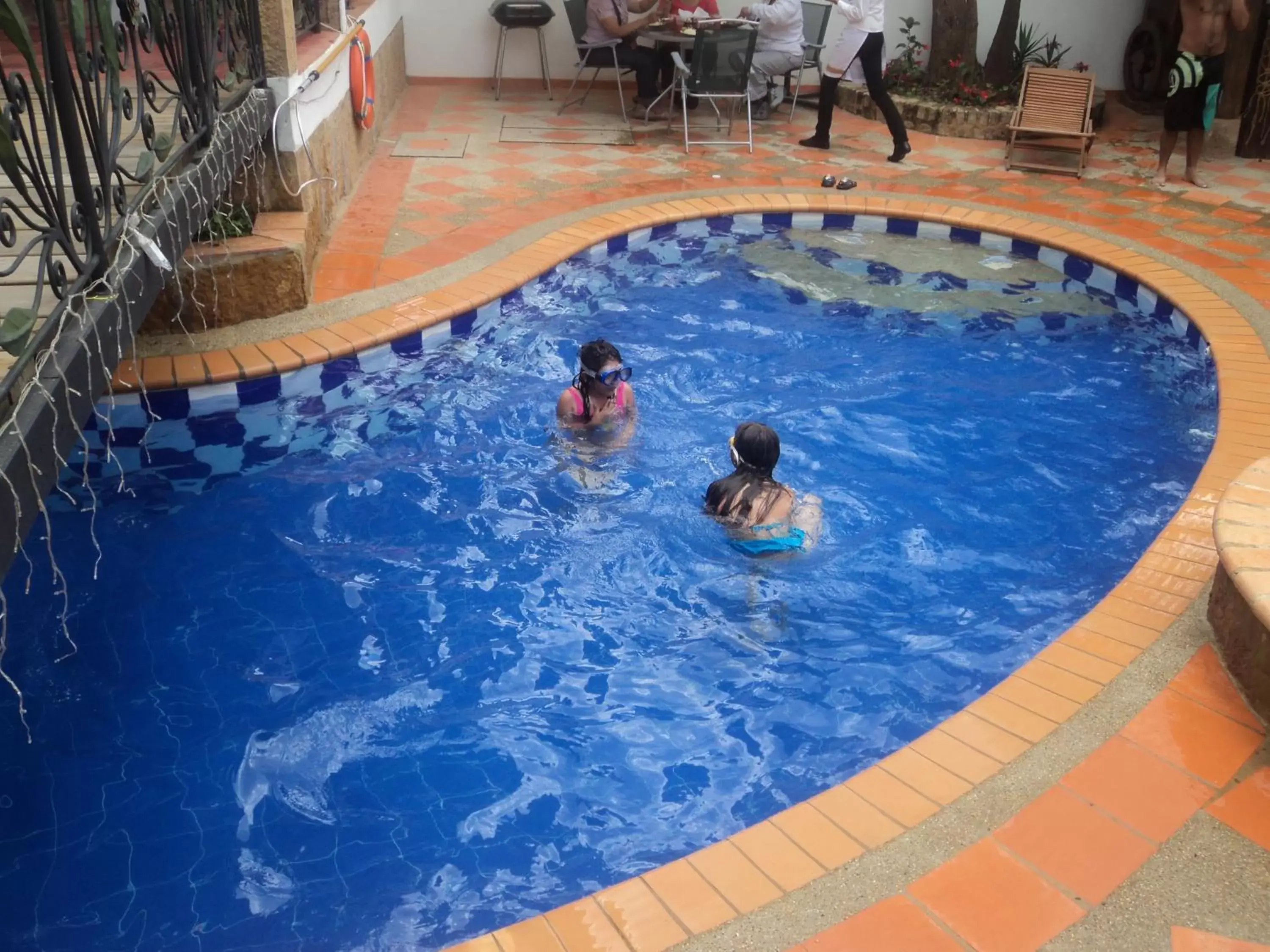 Swimming Pool in Hotel Boutique Villa Roma