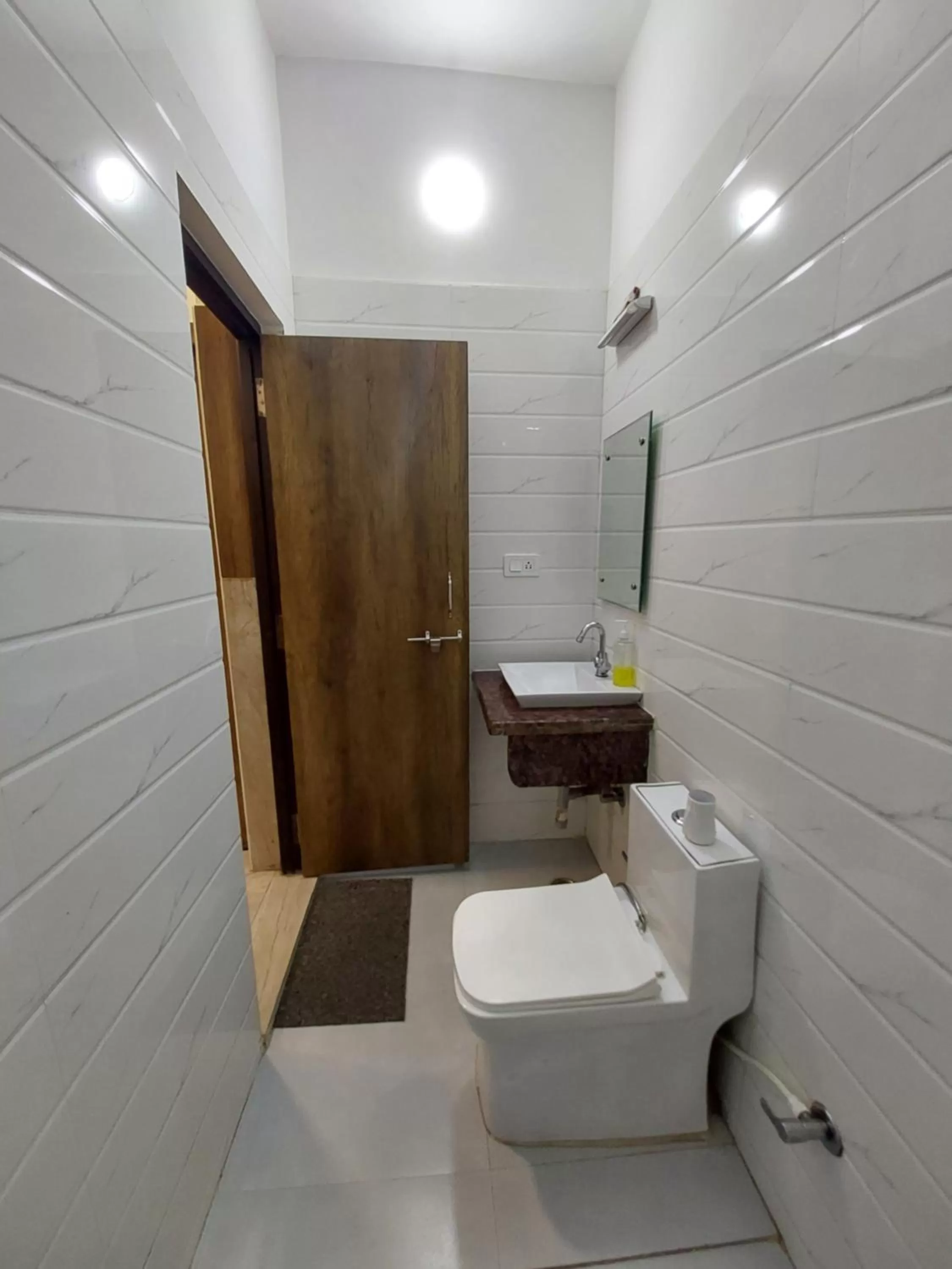 Toilet in Taj Nice Point Manage by Taj Sunrise Group