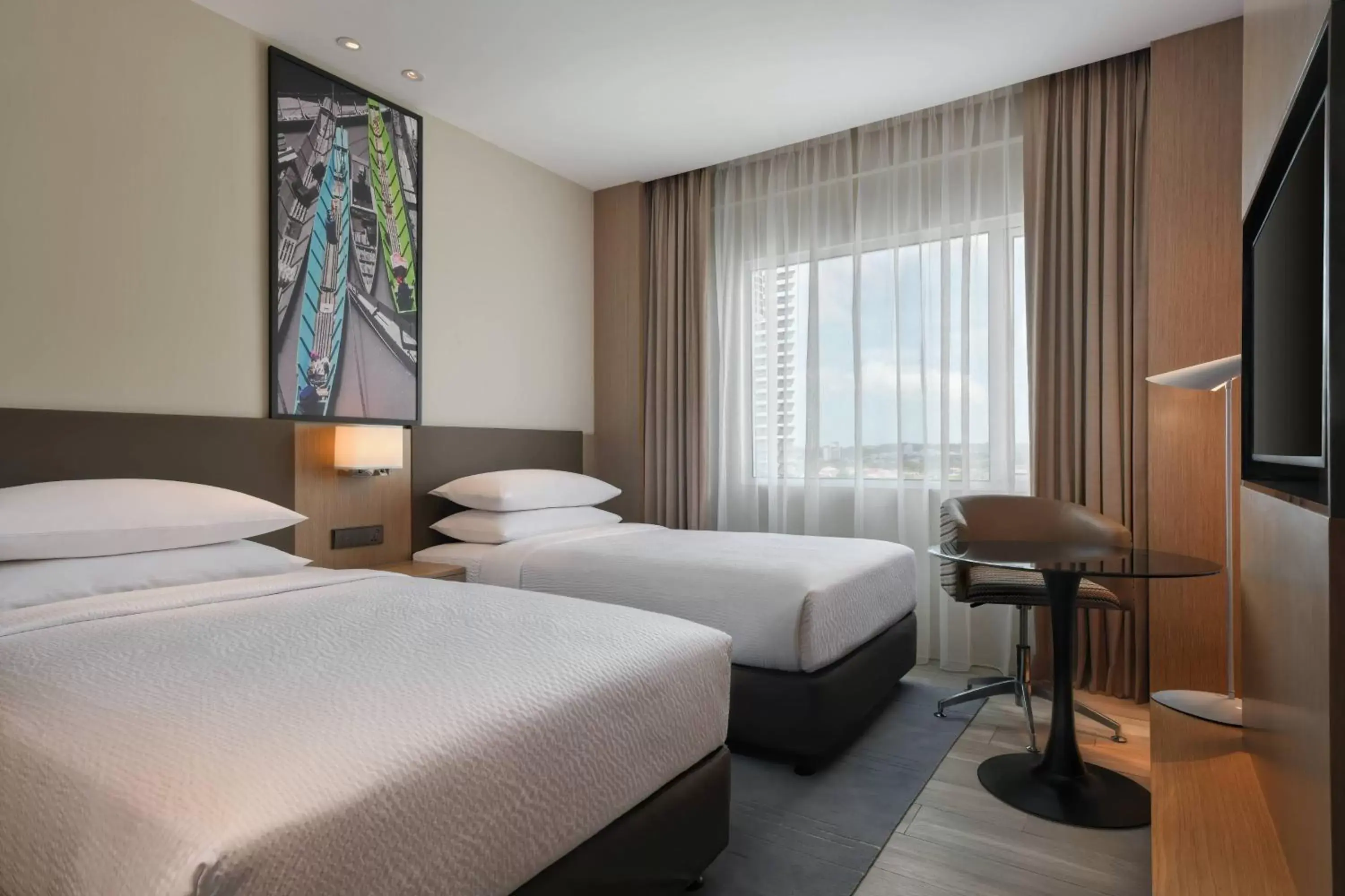 Photo of the whole room, Bed in Fairfield by Marriott Bintulu Paragon
