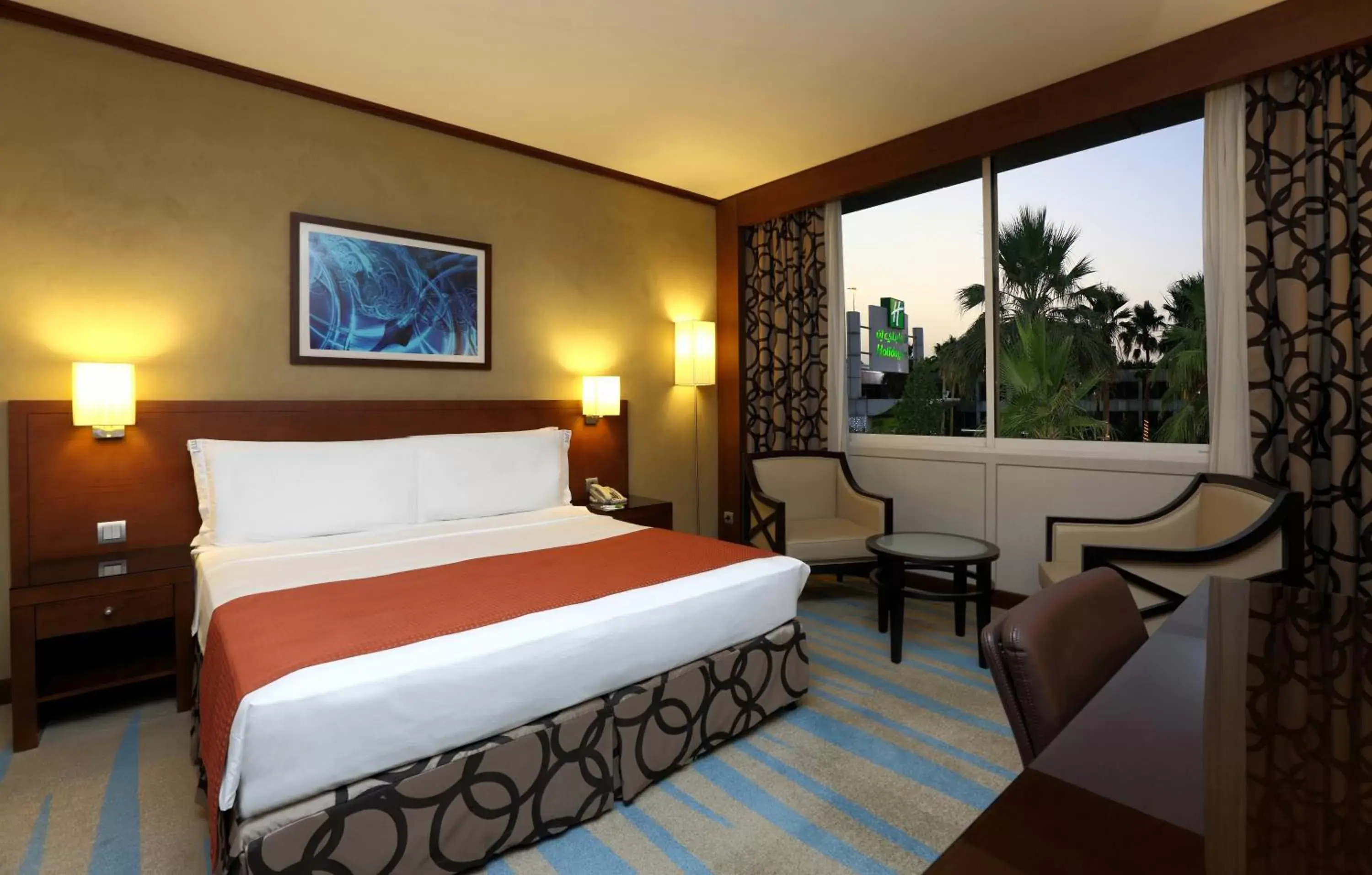 Bedroom, Bed in Holiday Inn Riyadh Izdihar, an IHG Hotel