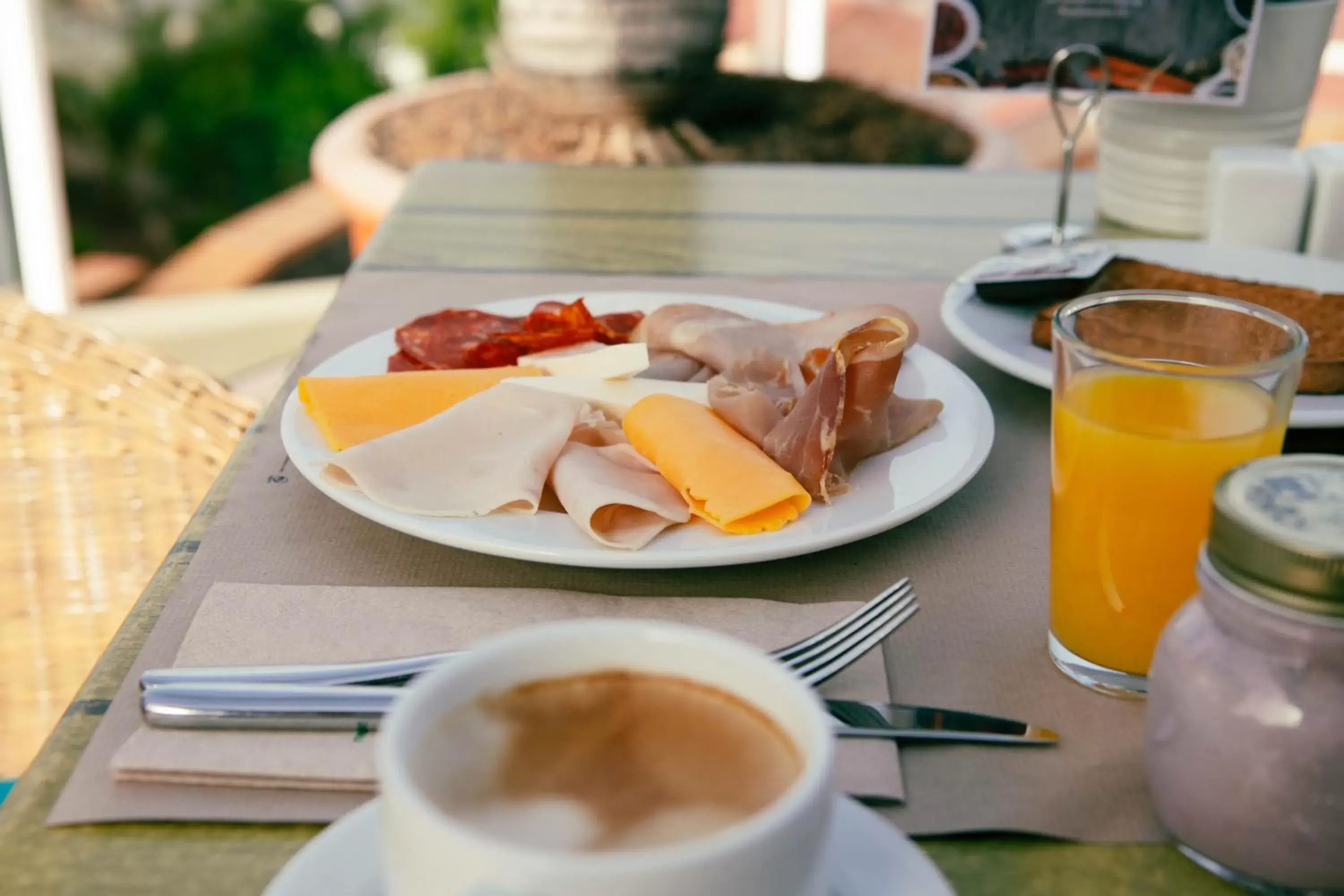 Food close-up in Wyndham Residences Costa Adeje