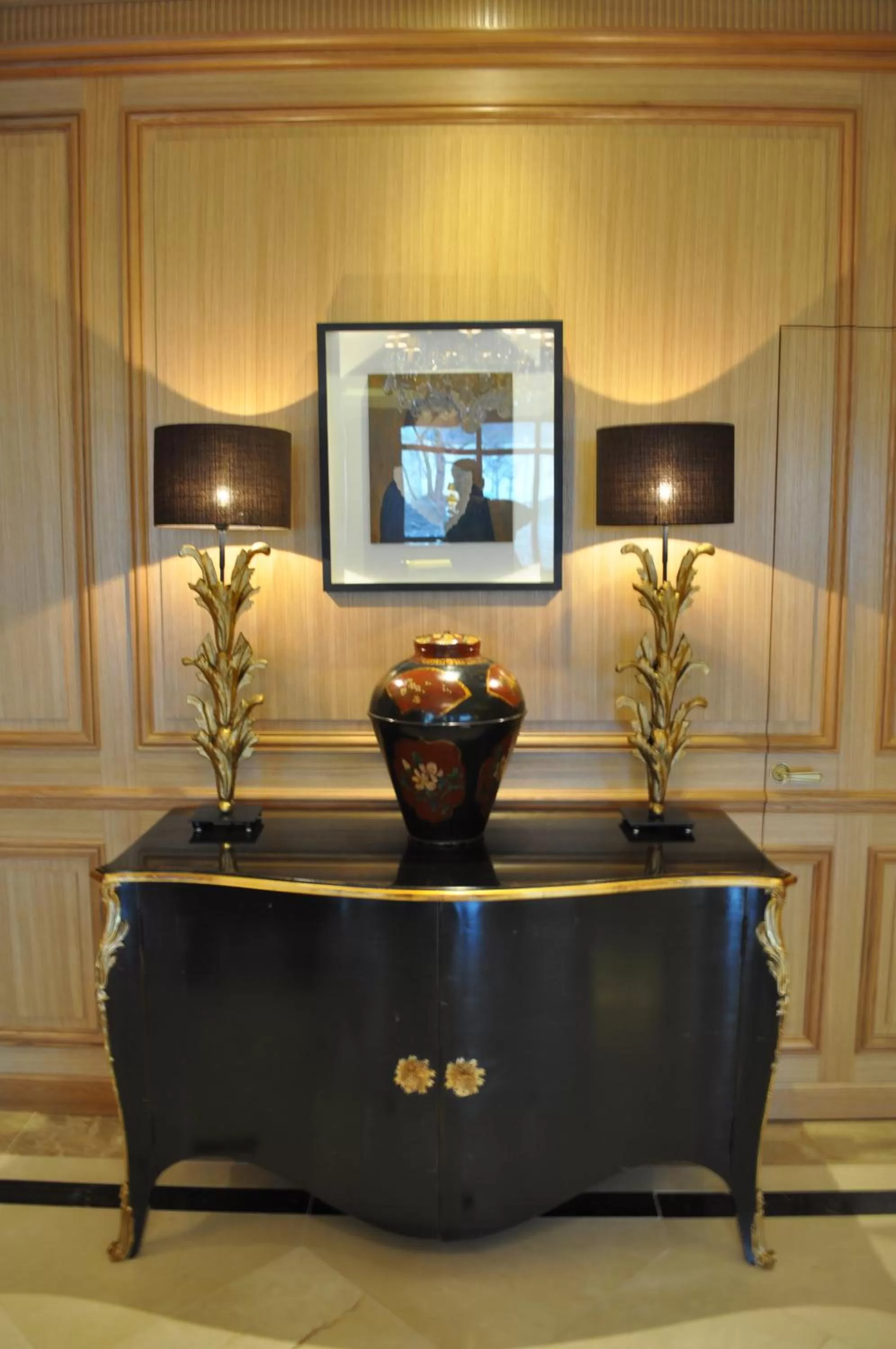 Decorative detail in Villa Lara Hotel