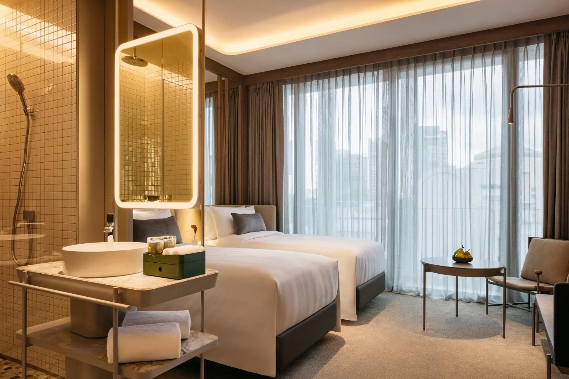 Bed in Pan Pacific Orchard