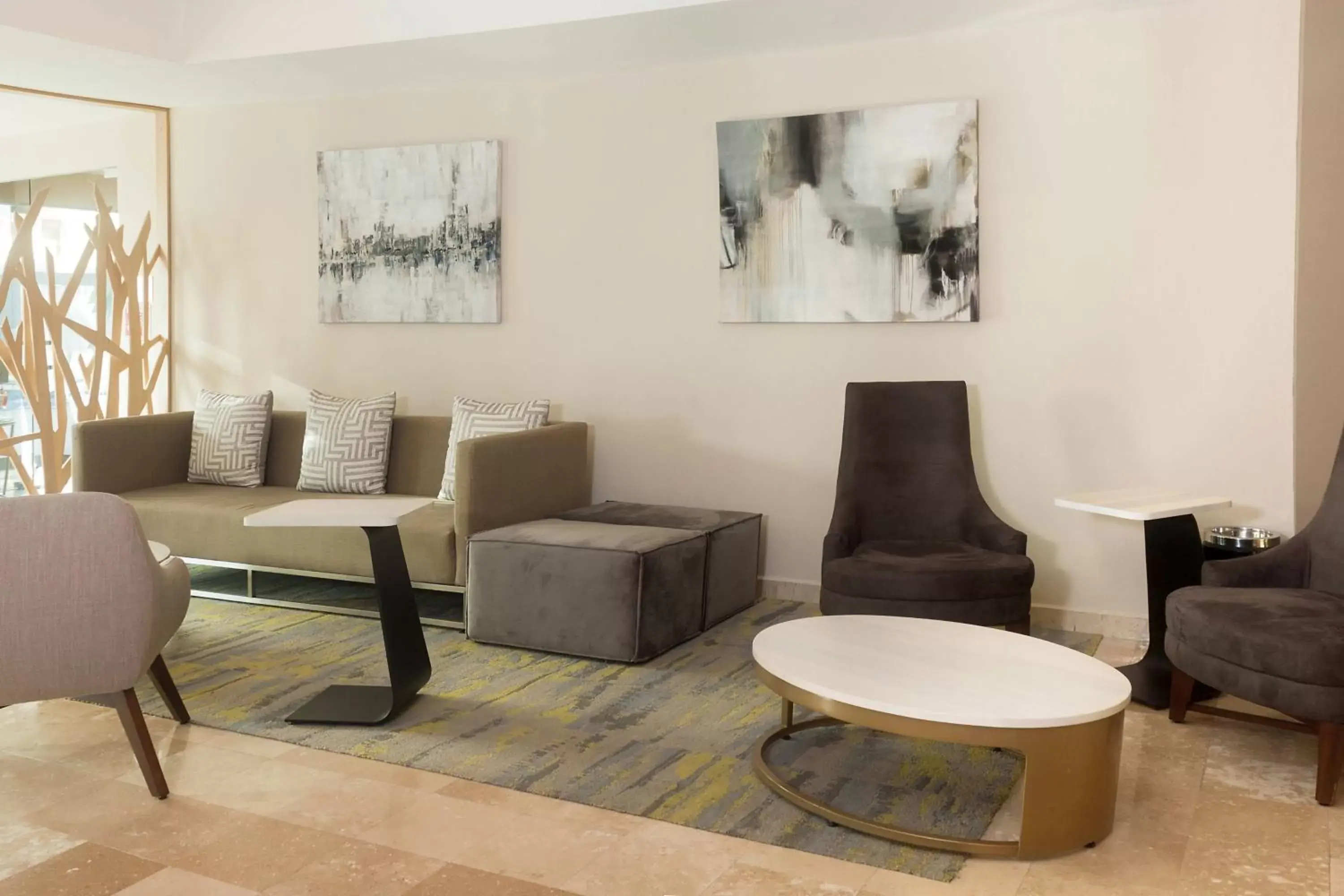 Lobby or reception, Seating Area in Courtyard by Marriott Villahermosa Tabasco