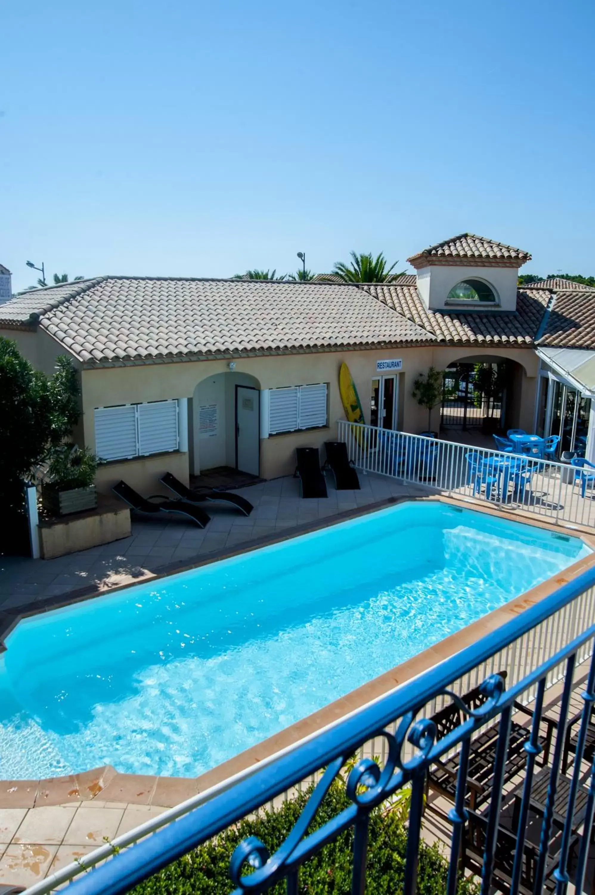 Swimming Pool in Hôtel Le Leukos