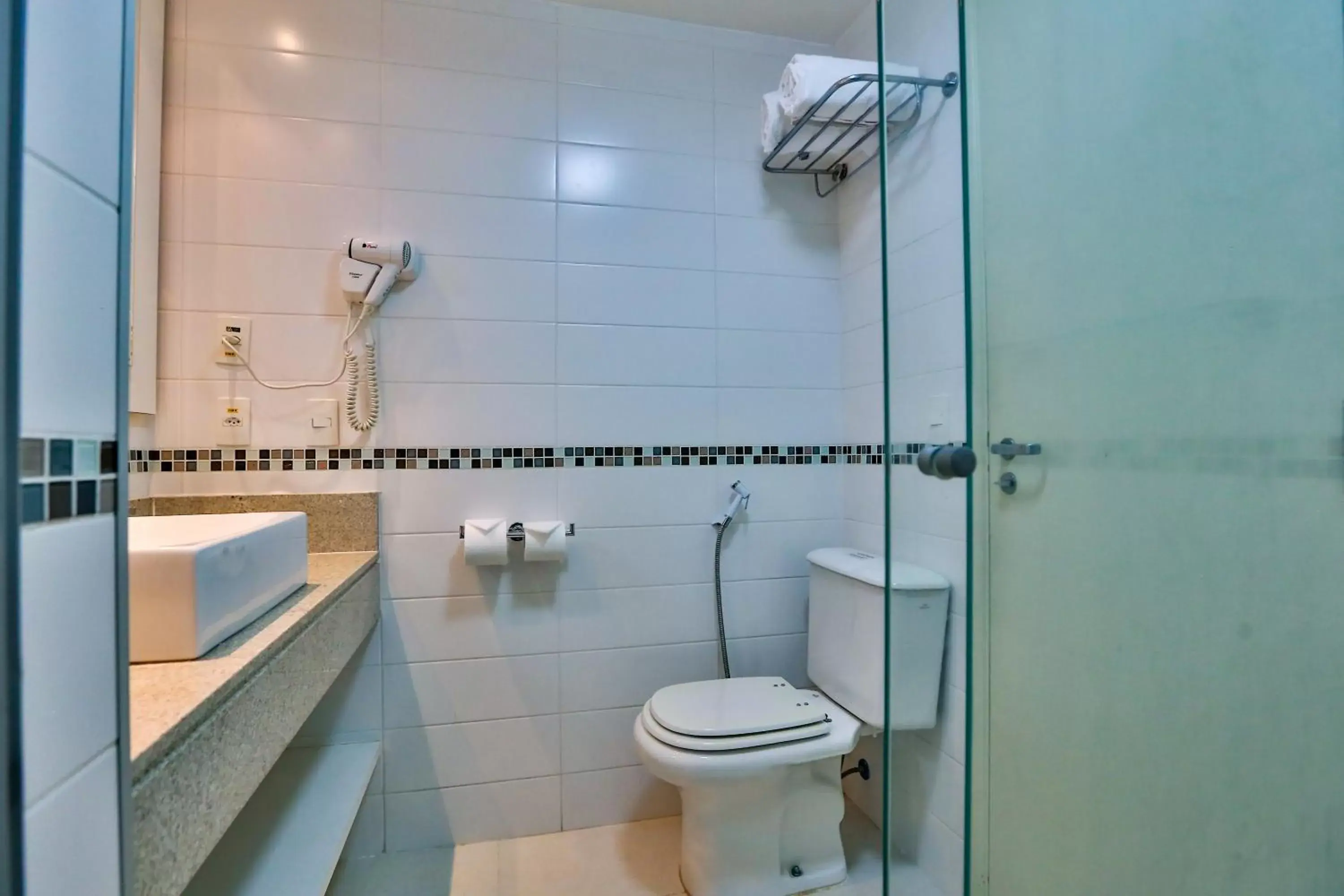 Toilet, Bathroom in Comfort Nova Paulista