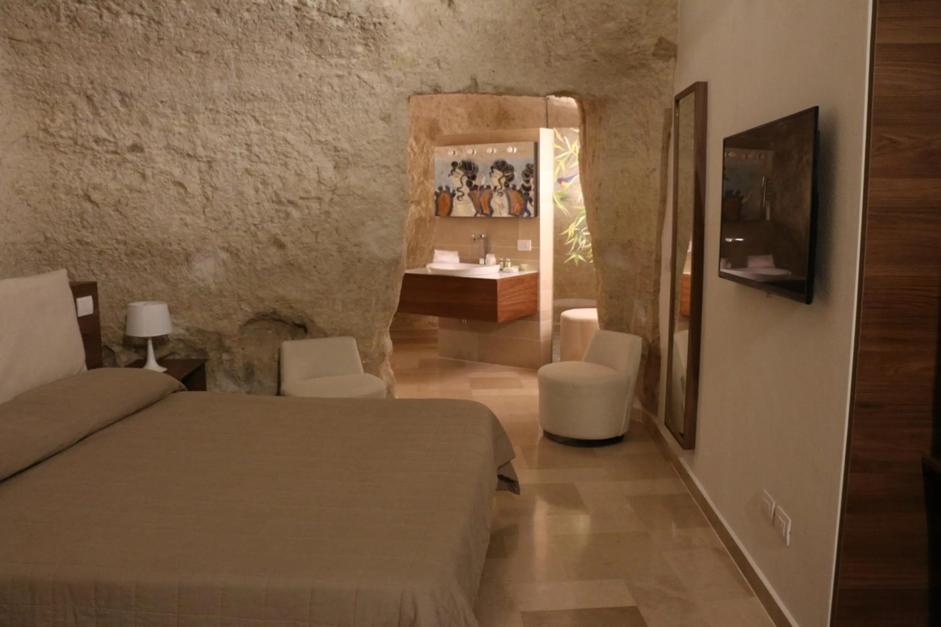 Bed in Albergo Del Sedile