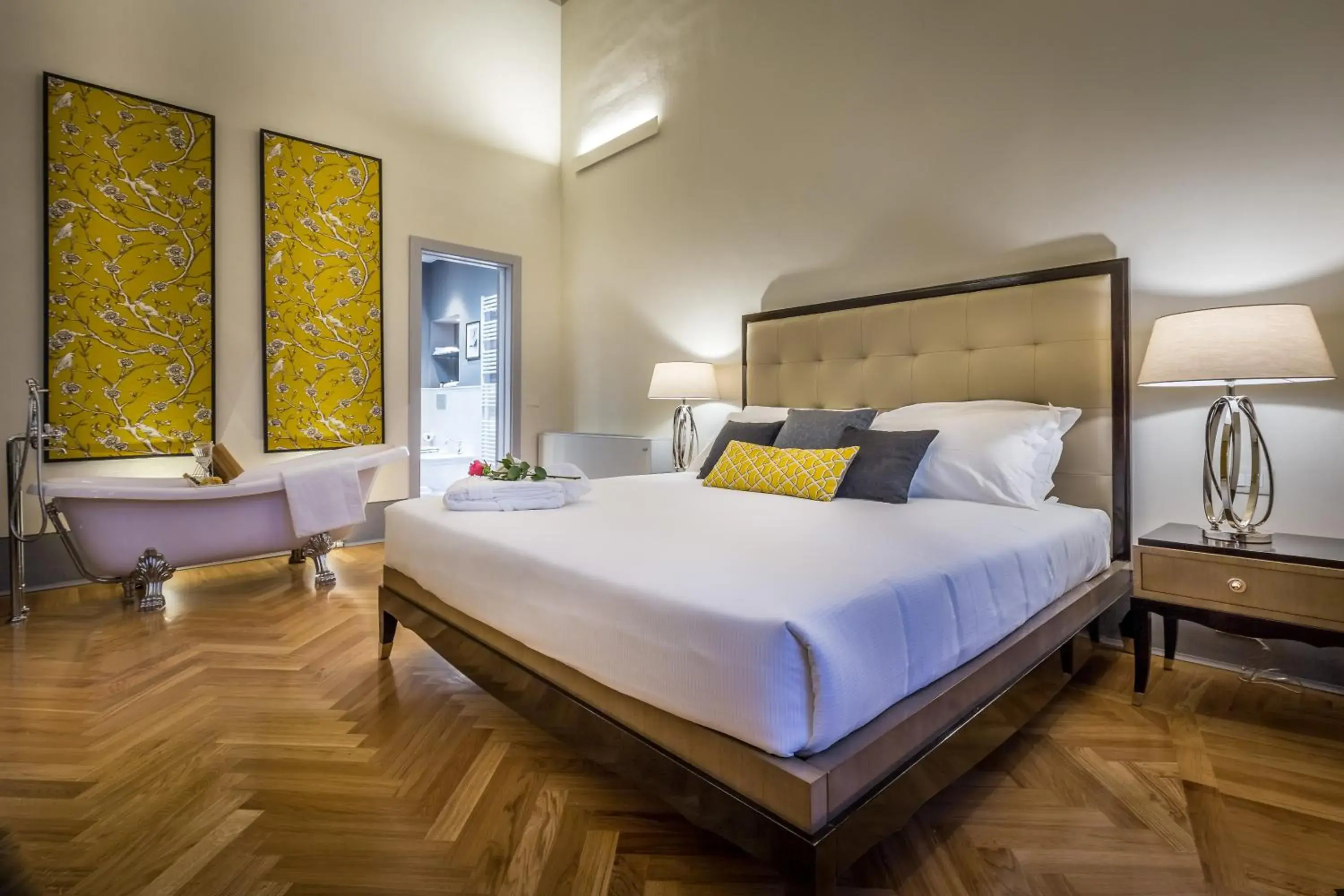 Bedroom, Bed in Palazzo Ridolfi - Residenza d'Epoca